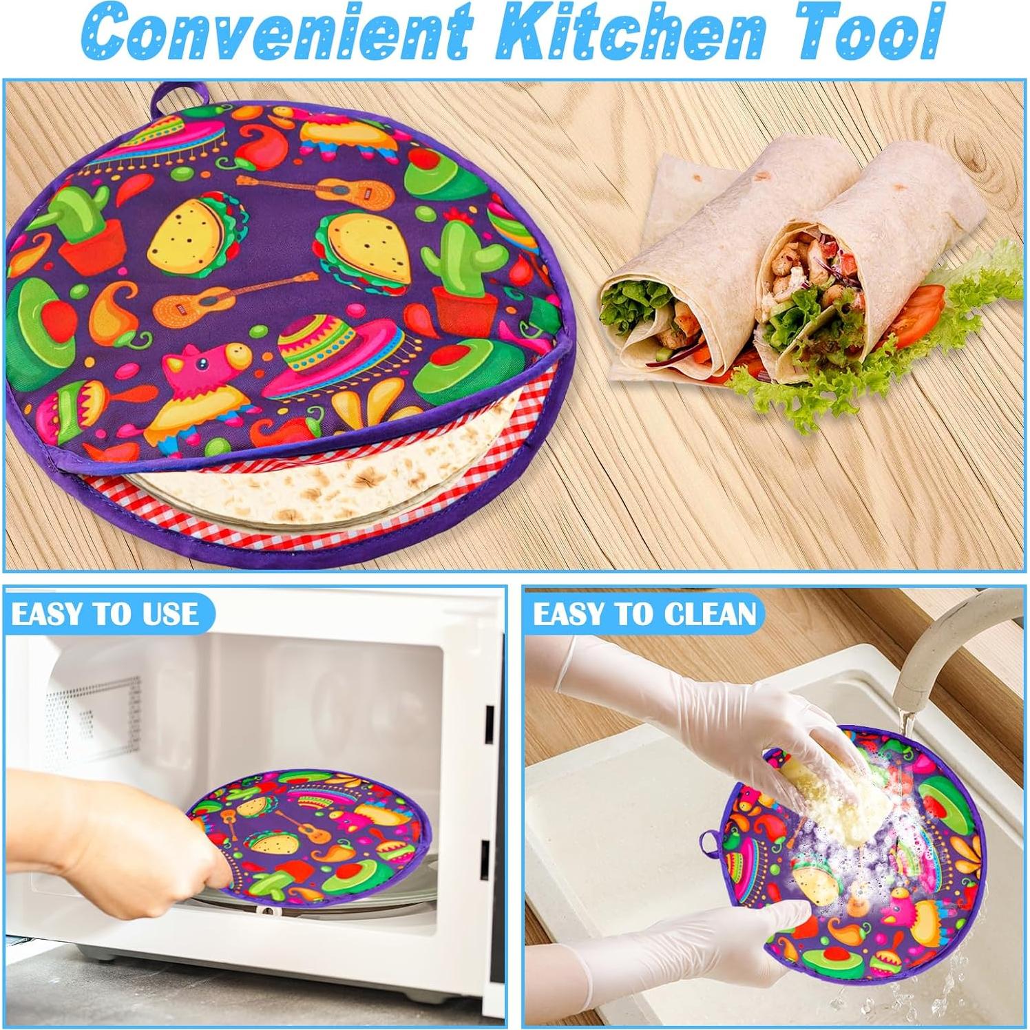 Bolsa Calentadora de Tortillas 30 cm Loghohu Multicolor