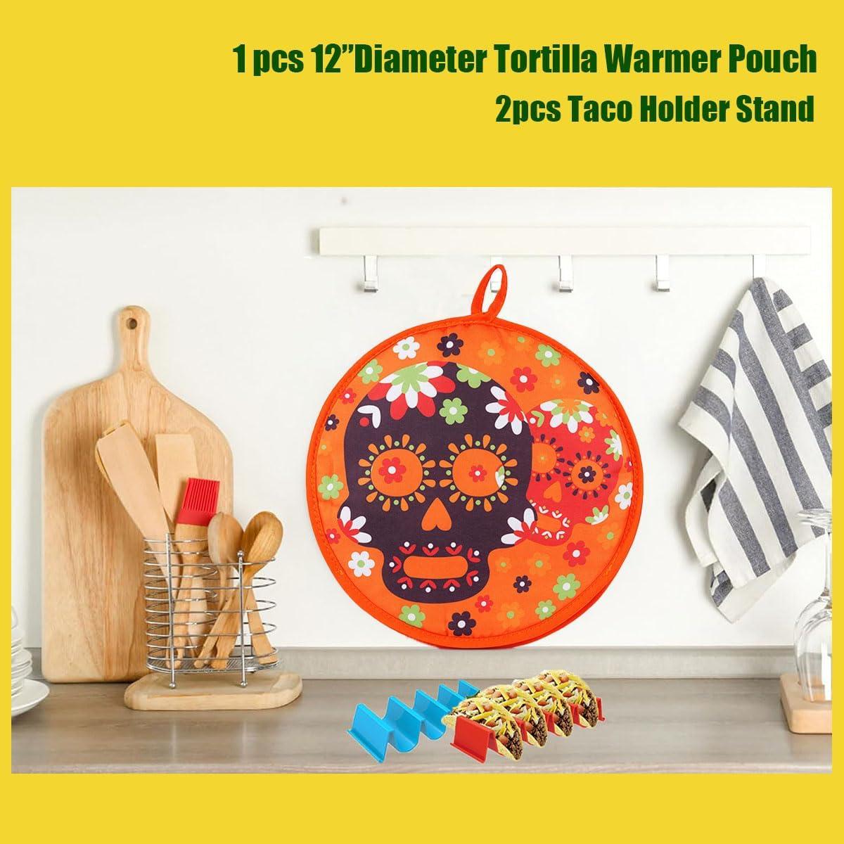 Calentador de Tortillas JRSMBCG 30 cm Aislante Naranja