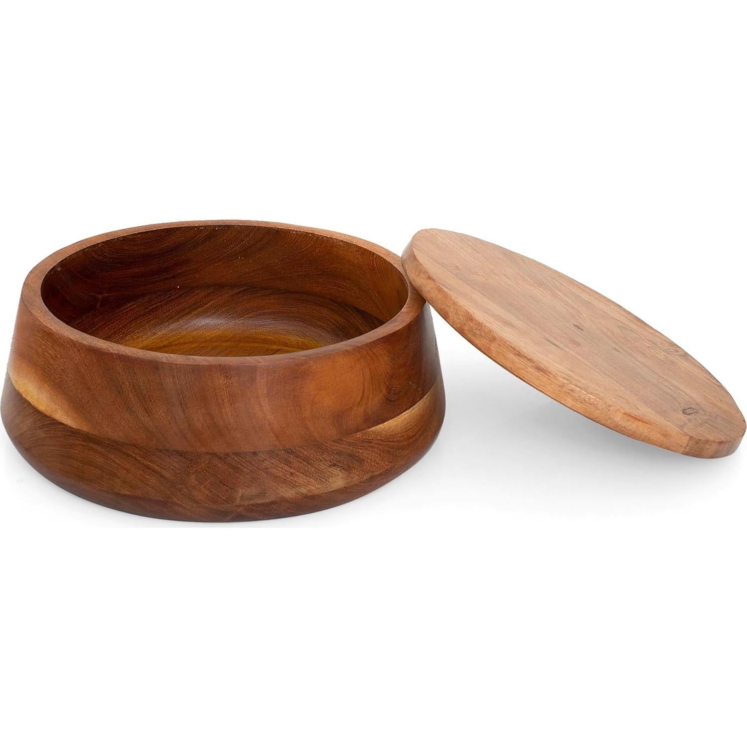 Cesta Calentadora de Tortillas de Madera El Gran Bazar Indio 22.9 cm