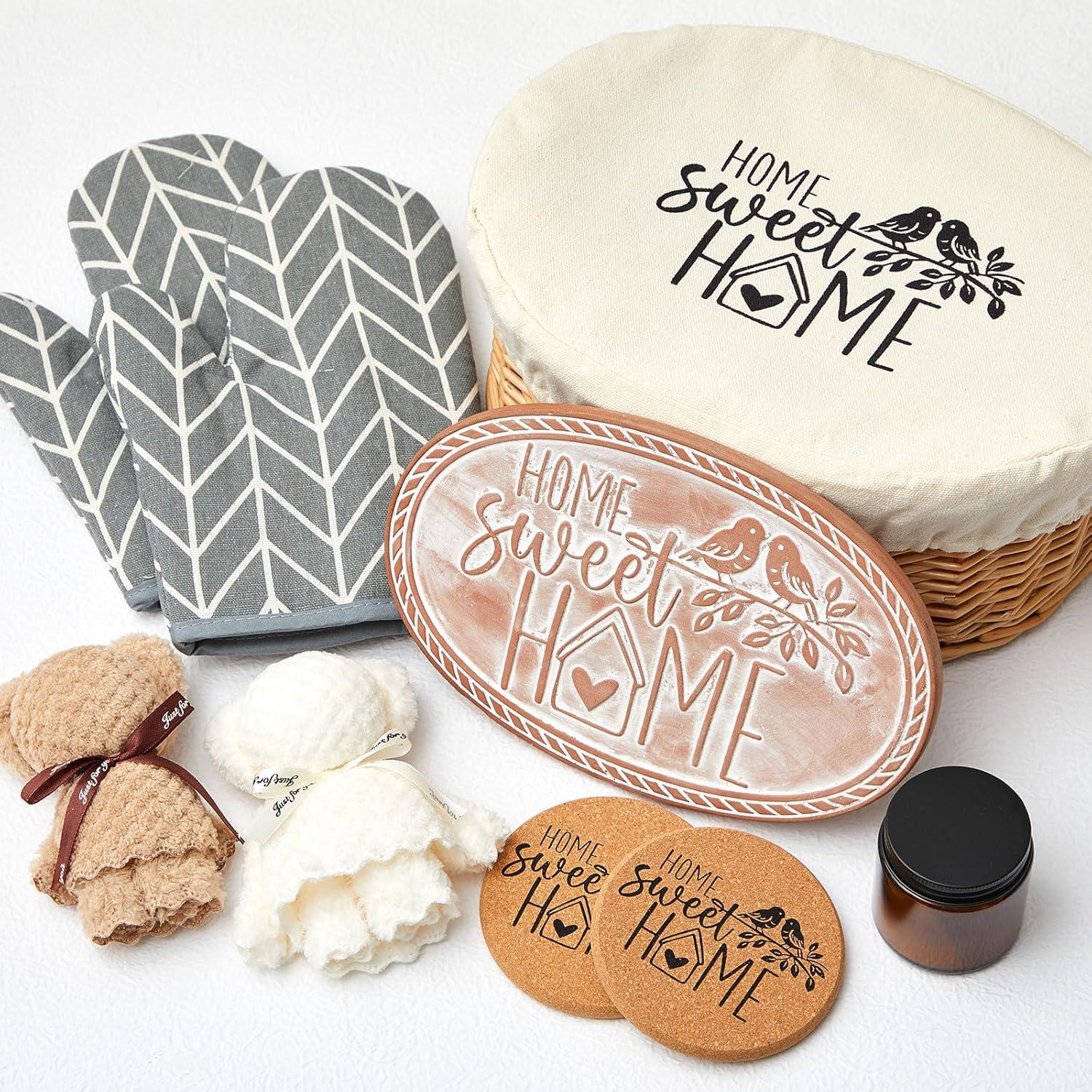 Cesta Calentadora de Pan Romooa con Piedra y Tapa 30x22 cm