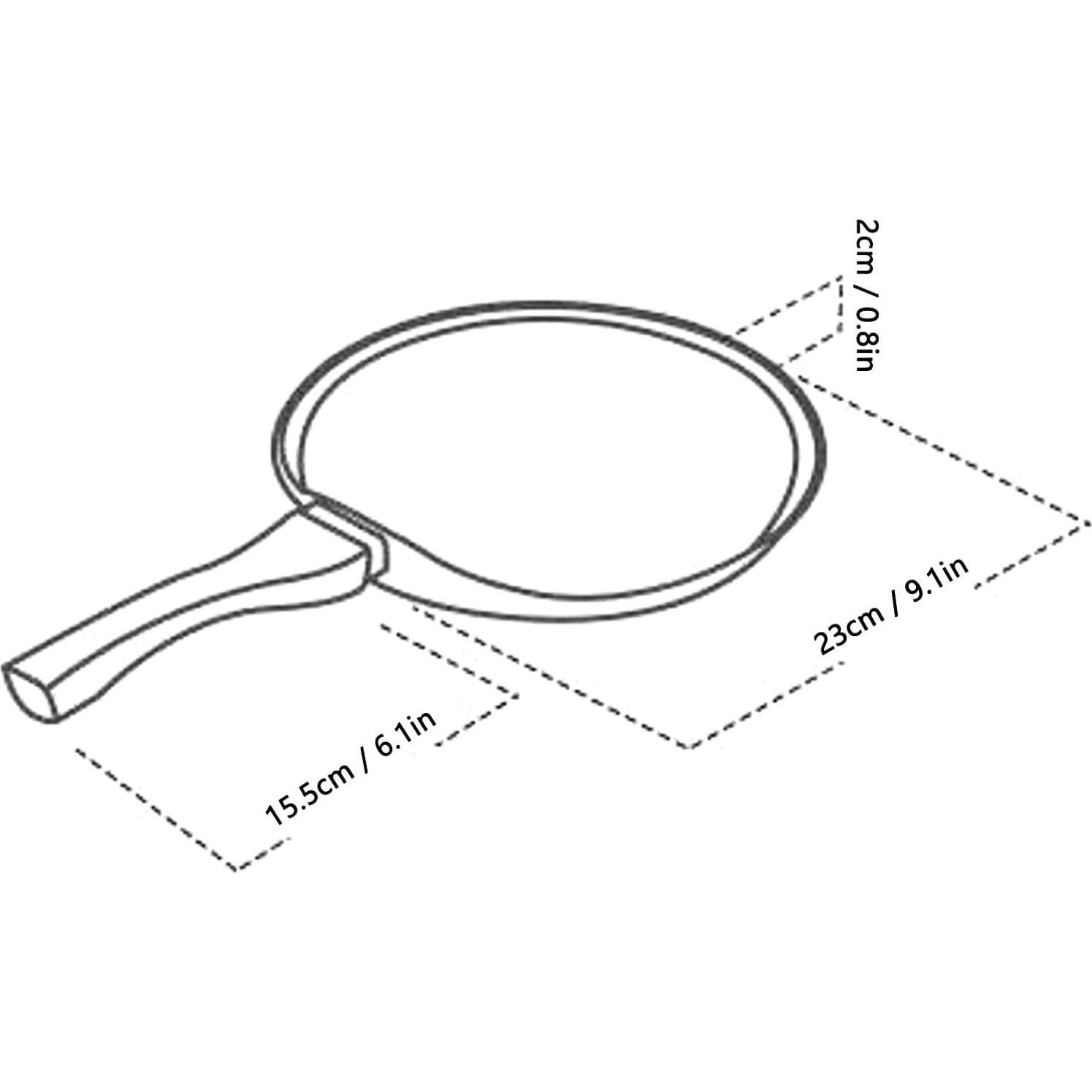 Sartén Antiadherente Topyond 28 cm para Crepes y Panqueques