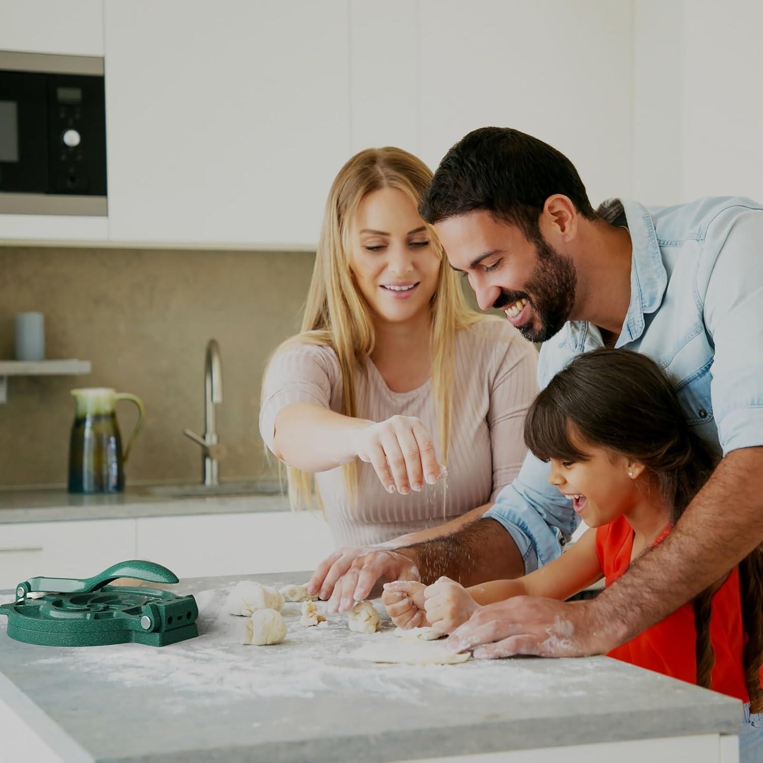 Prensa de Tortilla 20 cm Panan con Control de Grosor y Accesorios