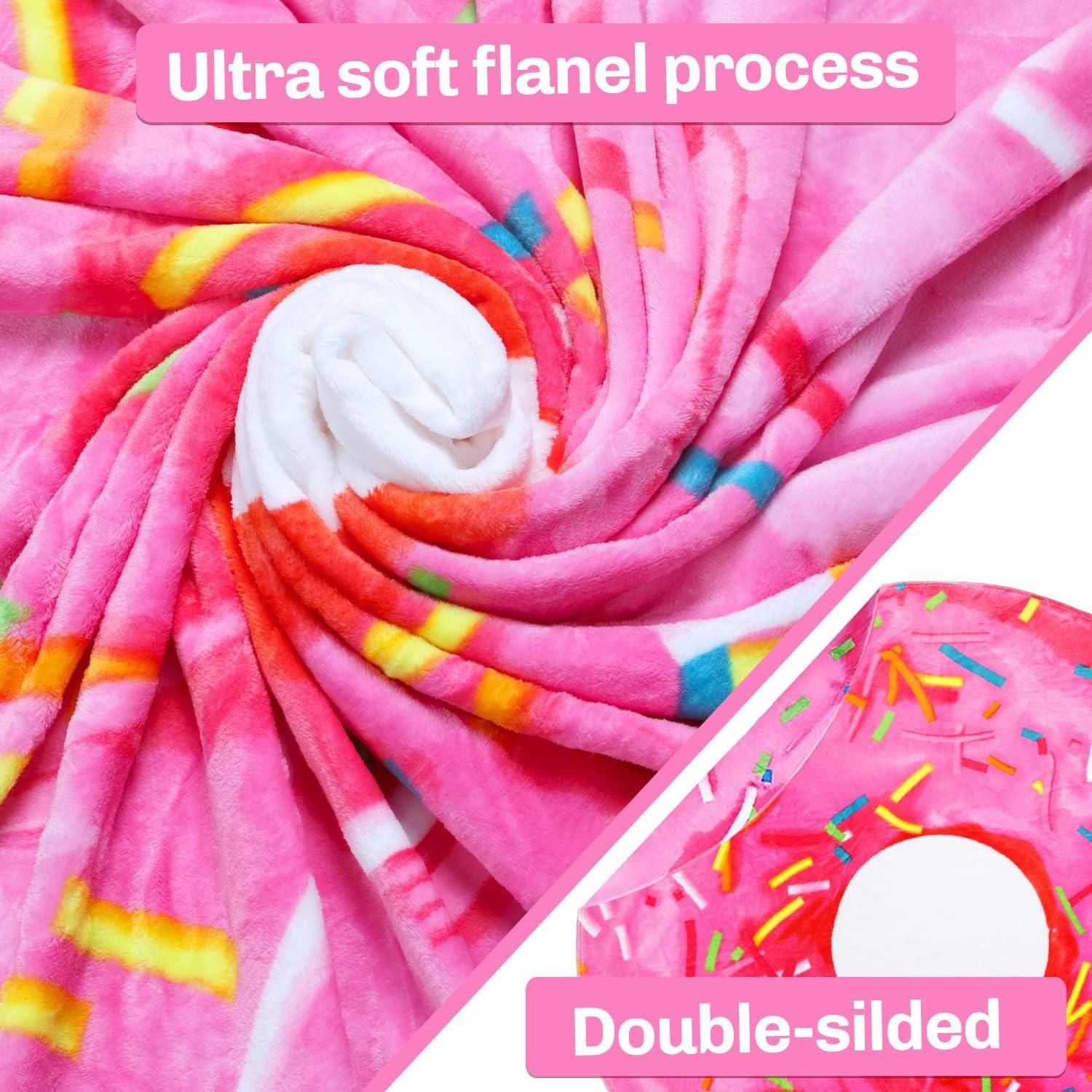 Manta Tortilla Doble Cara M&C Color Música 203.2 cm Rosa