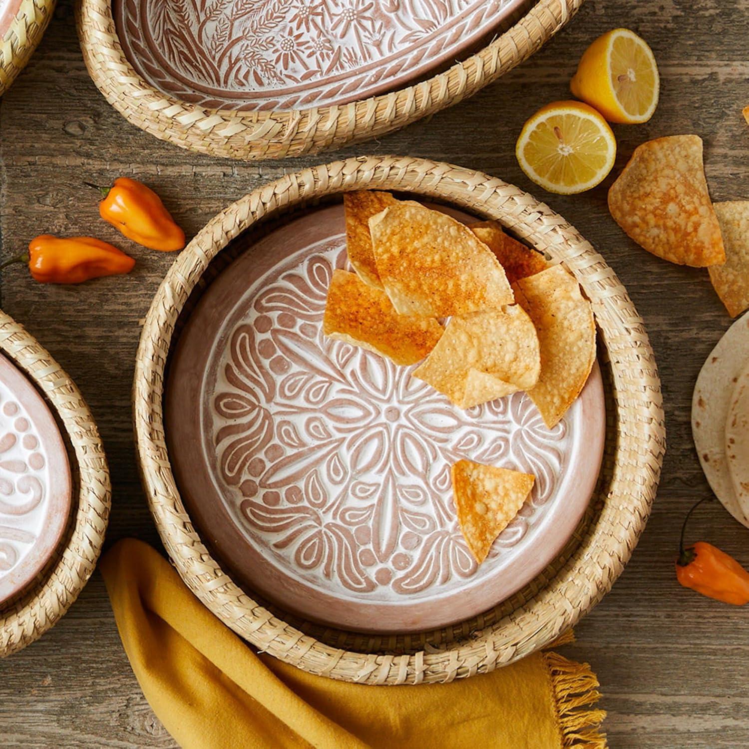 Cesta de Pan Redonda Better World Bio con Calentador de Terracota