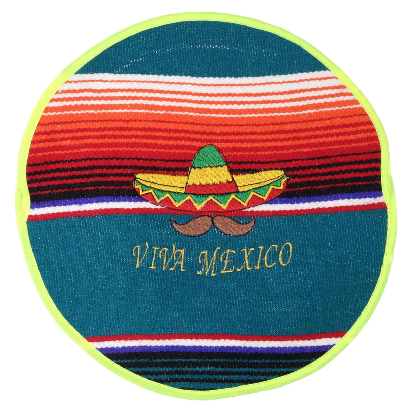 Holder de Tortilla Needzo Sarape 25.4 cm Multicolor