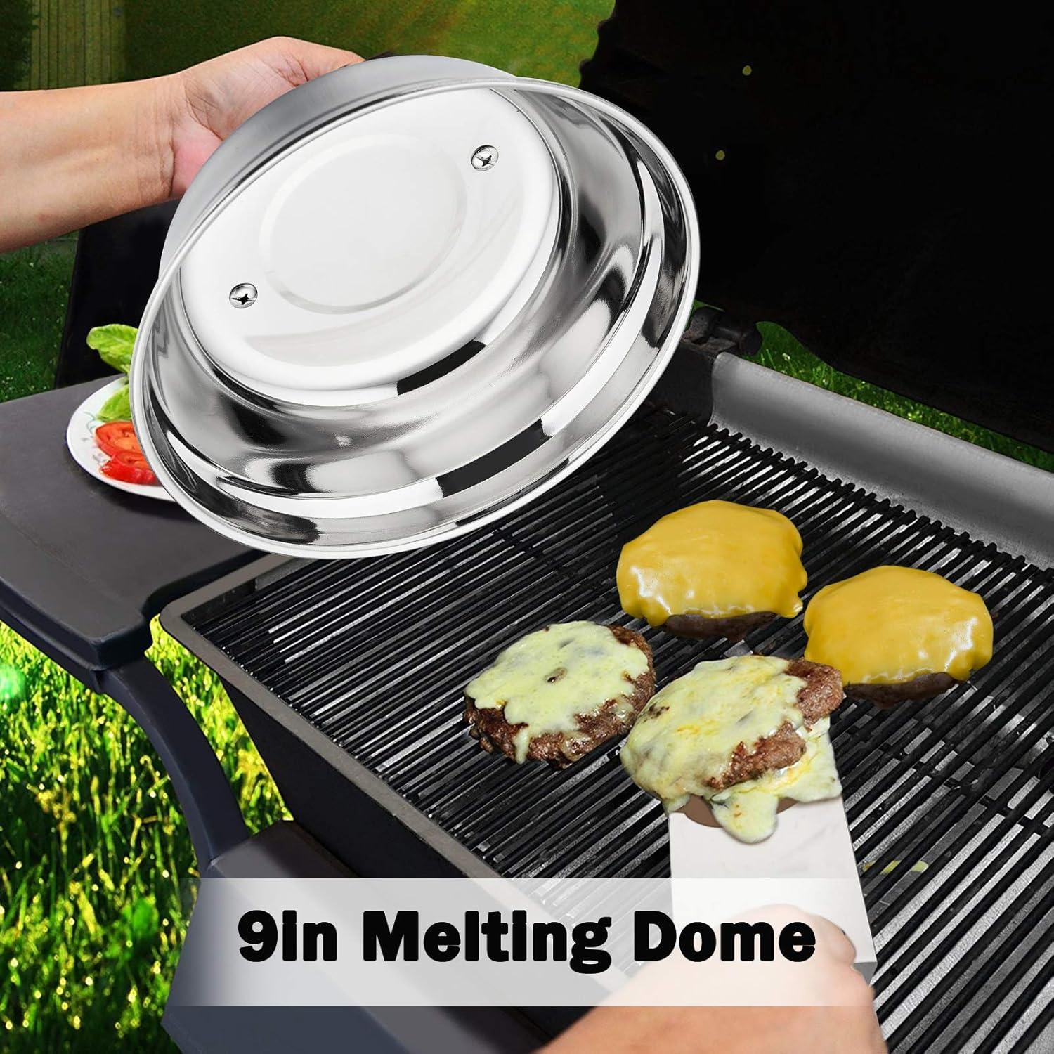 Domo para Derretir Queso HaSteeL 2 Piezas 30.48cm y 22.86cm