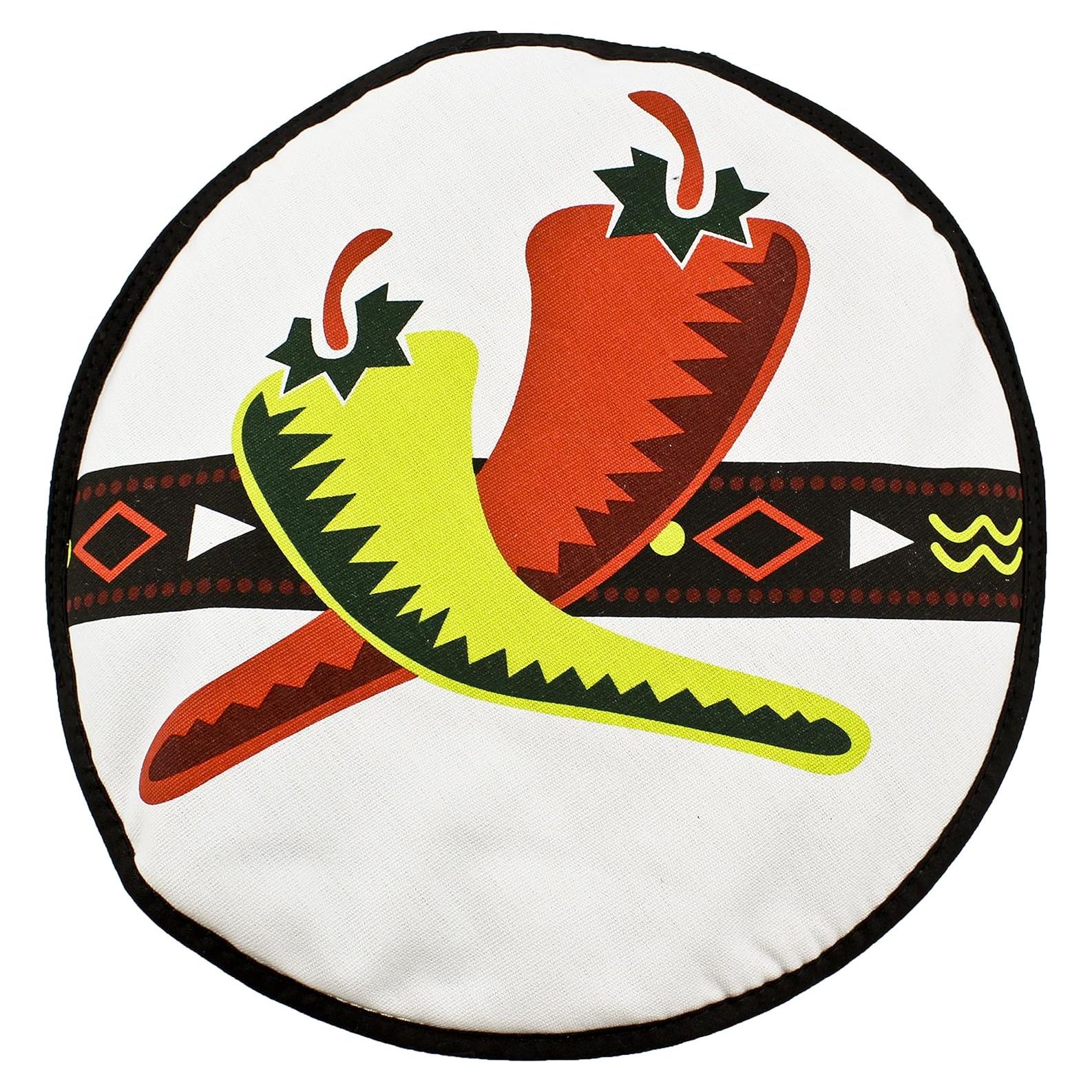 Calentador de Tortillas Zoie + Chloe 30.48 cm Pimientos Microondas