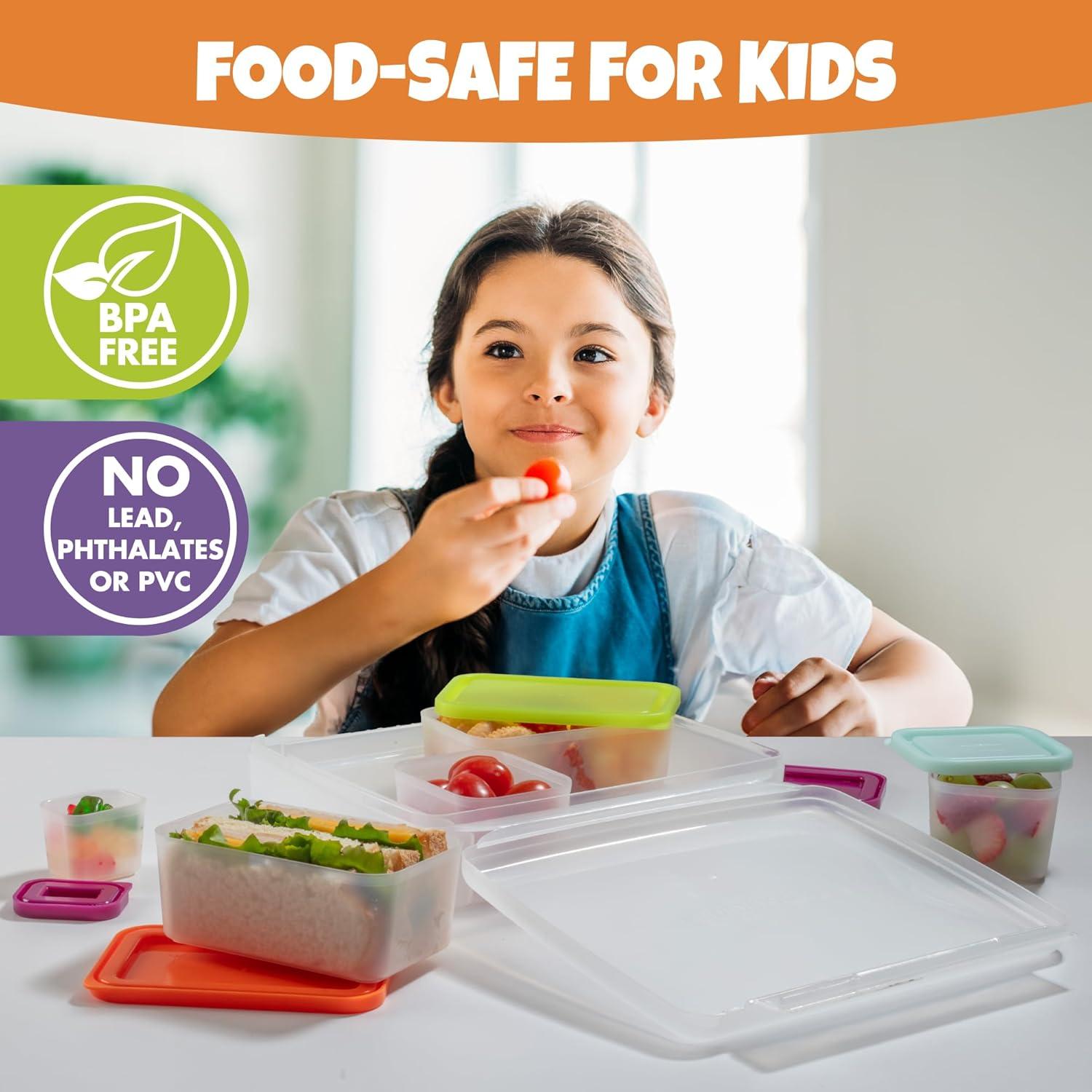 Caja de Almuerzo Bento Bentology 5 Contenedores A Prueba de Fugas