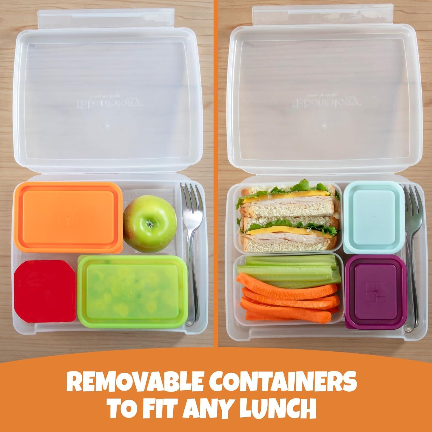 Caja de Almuerzo Bento Bentology 5 Contenedores A Prueba de Fugas