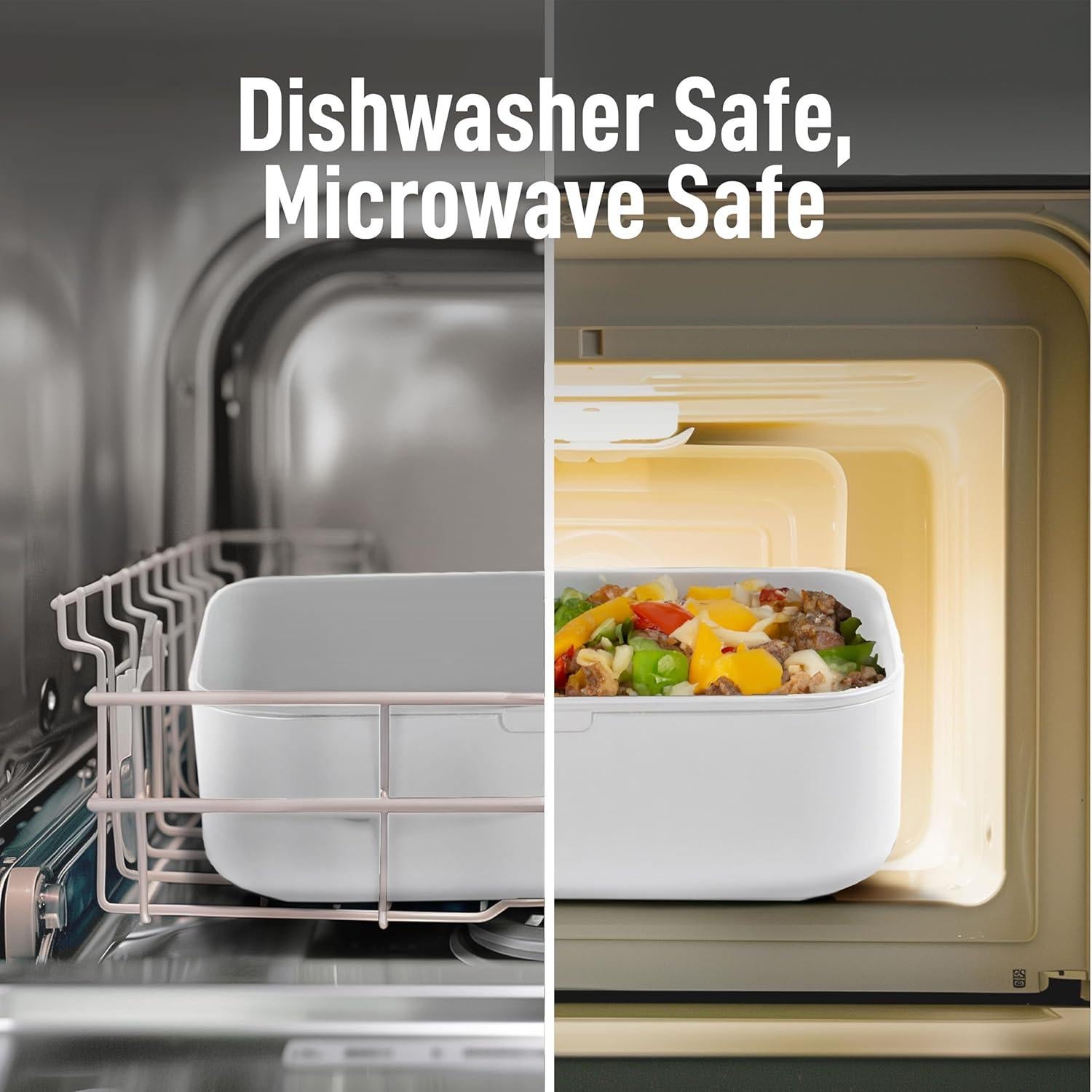 Caja Bento Doble KARRICO Verde Menta 2.01L a Prueba de Fugas