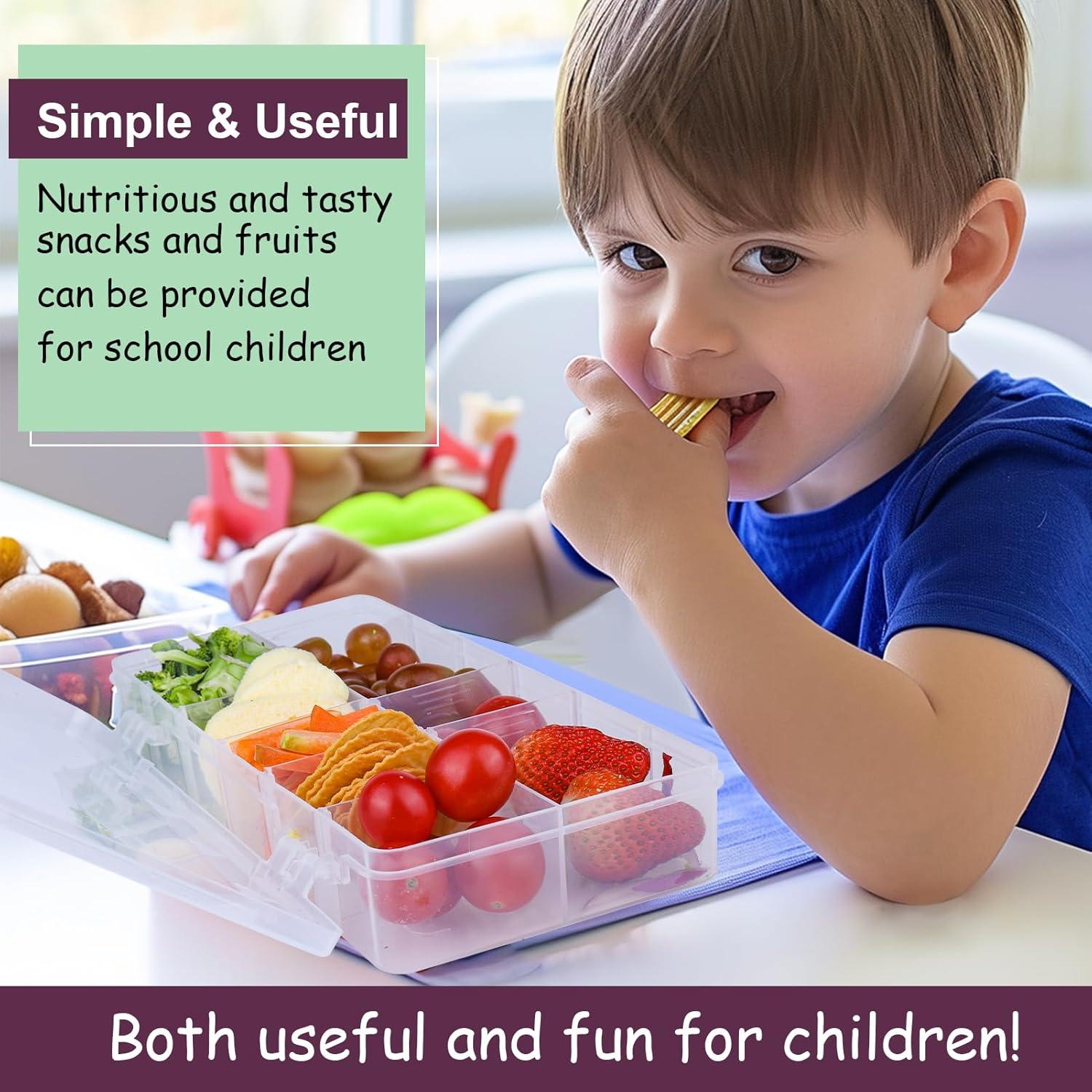 Contenedor de Snack XANGNIER 12 Compartimentos Reutilizable