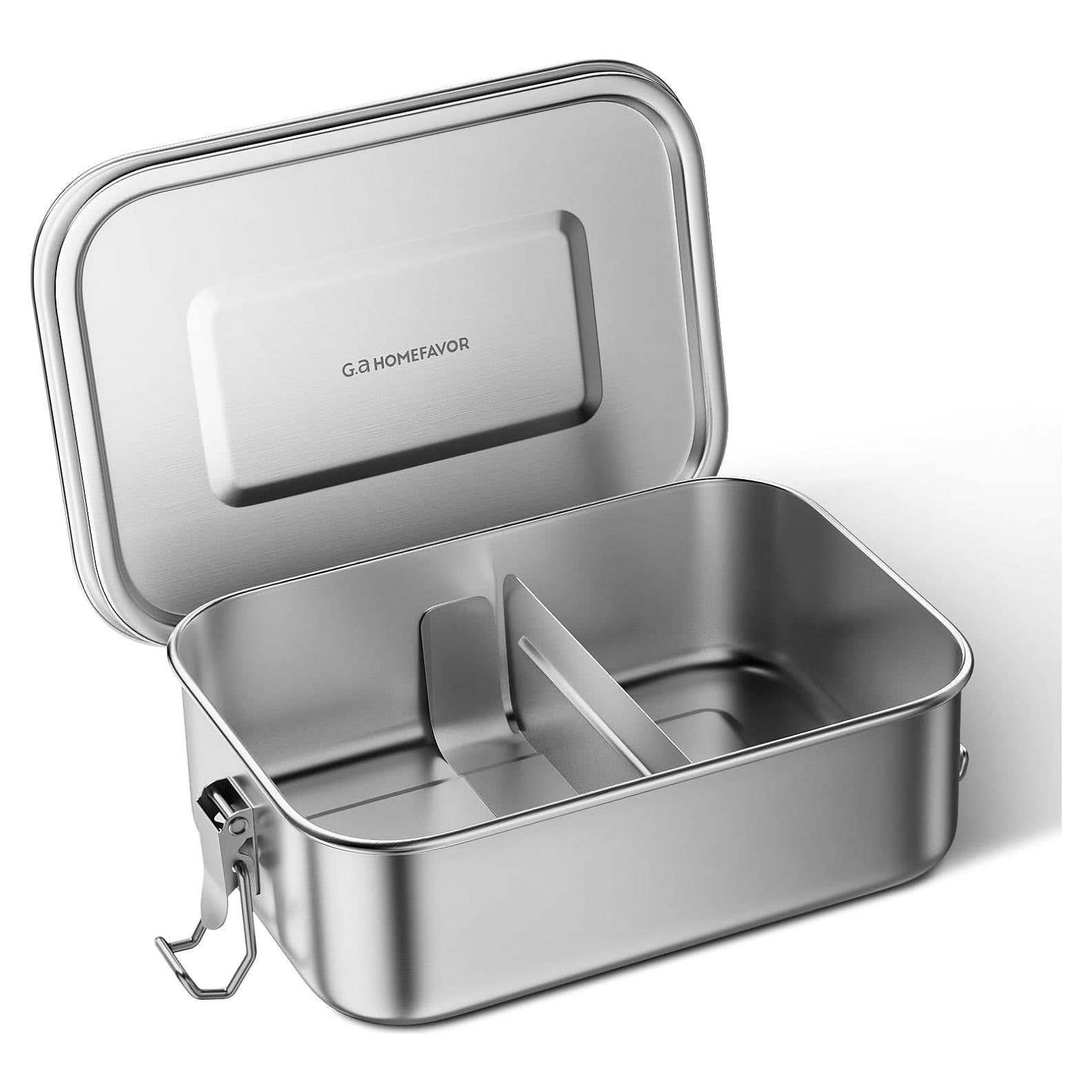 Caja de Almuerzo Bento G.a HOMEFAVOR Acero Inoxidable 800 ml