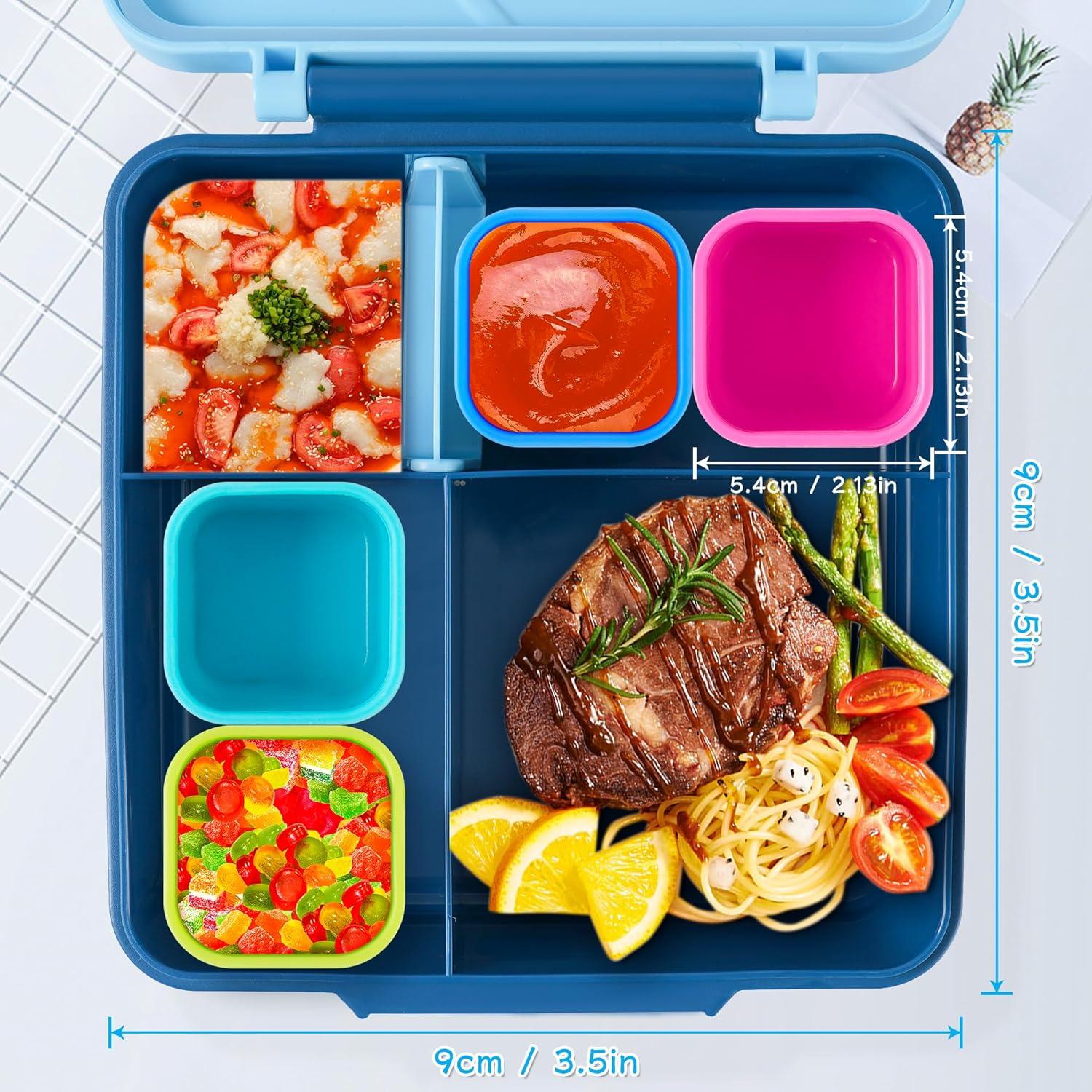 Contenedores de Silicona Ecurfu 2x 128ml a Prueba de Fugas