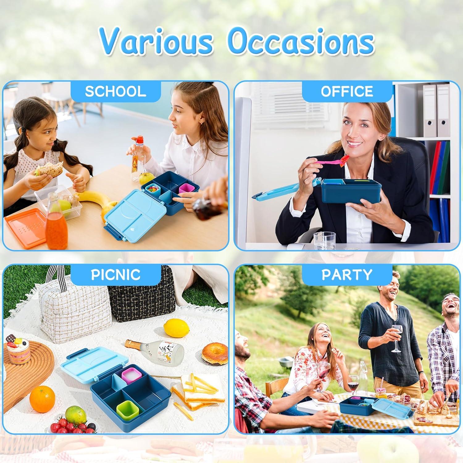 Contenedores de Silicona Ecurfu 2x 128ml a Prueba de Fugas