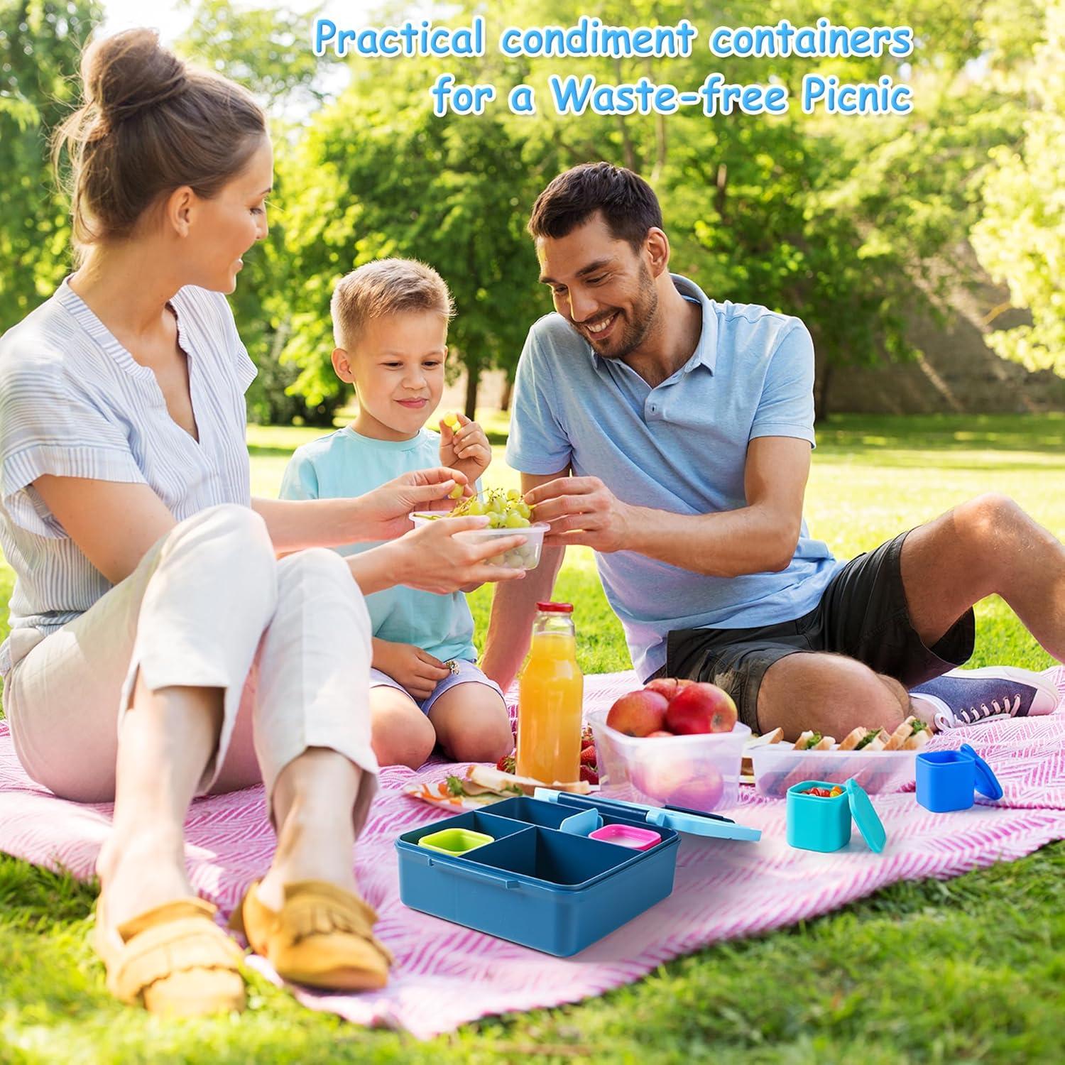 Contenedores de Silicona Ecurfu 2x 128ml a Prueba de Fugas