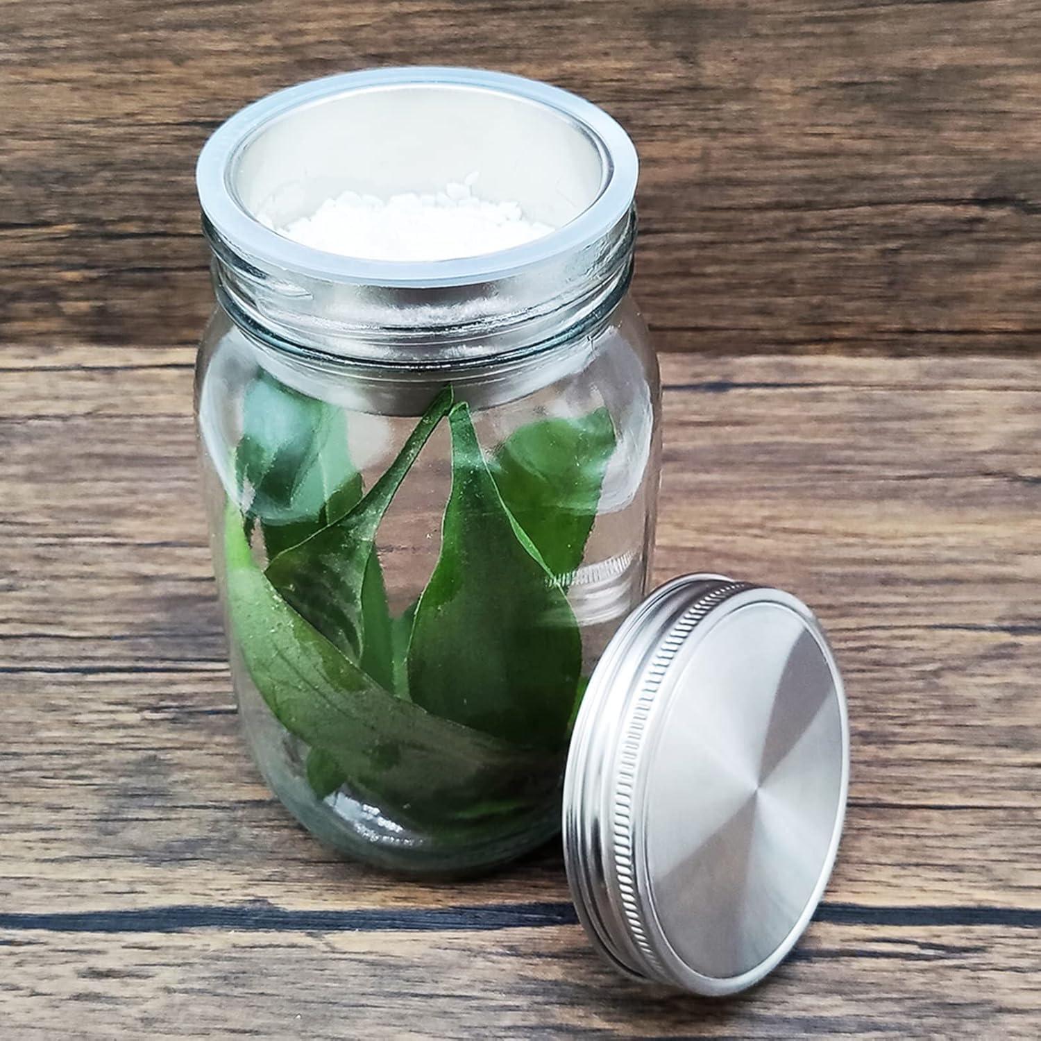 Tazas Divisoras de Ensalada Acero Inoxidable 304 Paquete de 2