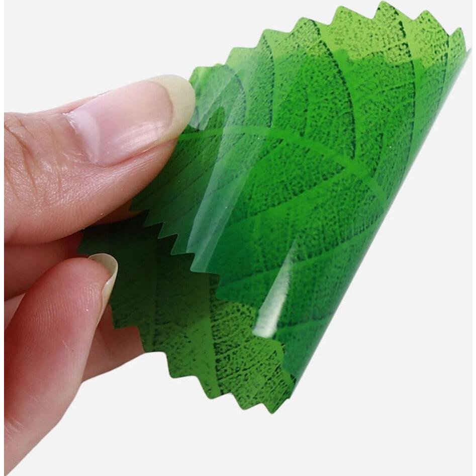 Hojas Decorativas para Sushi Kichvoe - 200 Piezas Verde