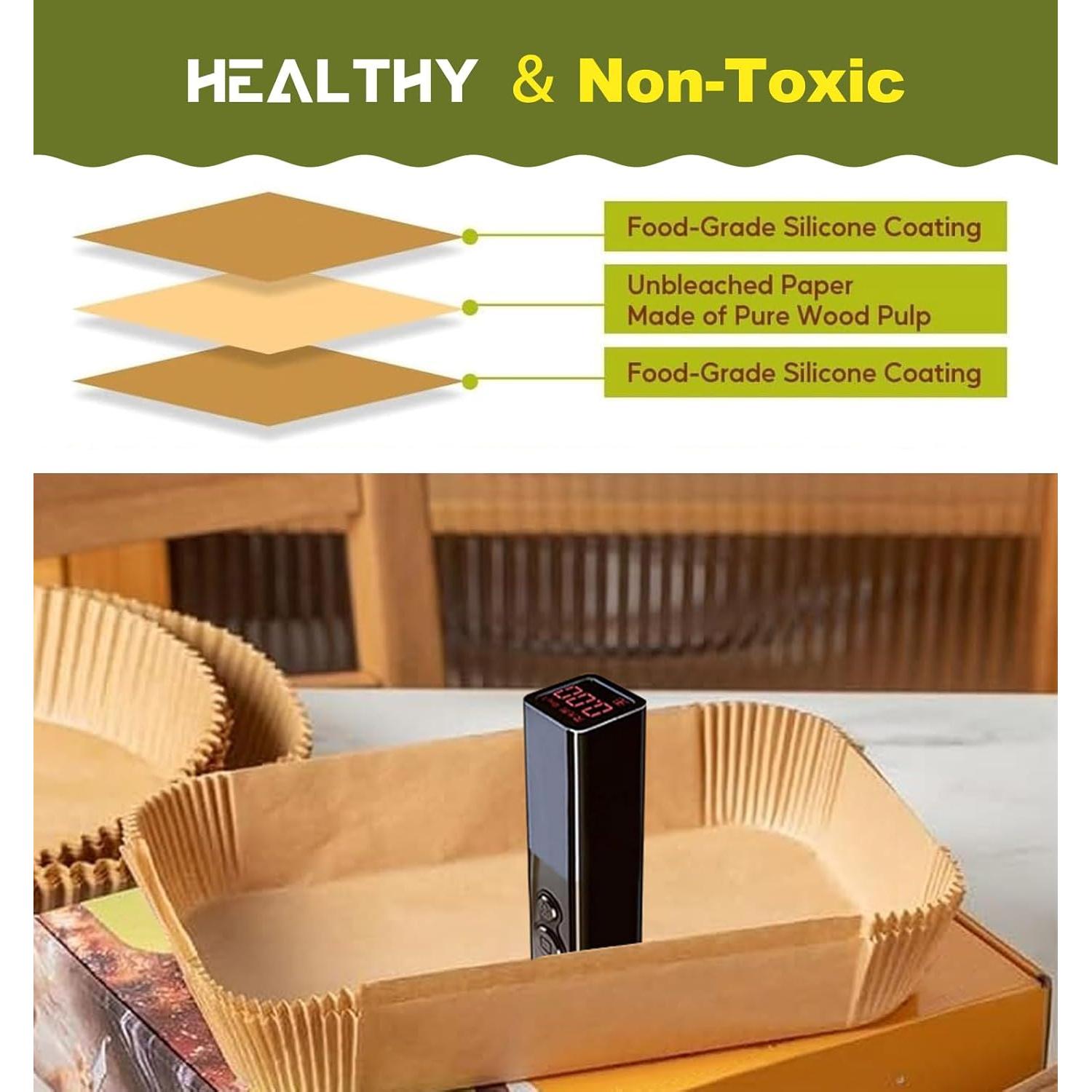 Forros para Pan de Molde Antiadherentes Mutvle 125 Pcs 9x5"