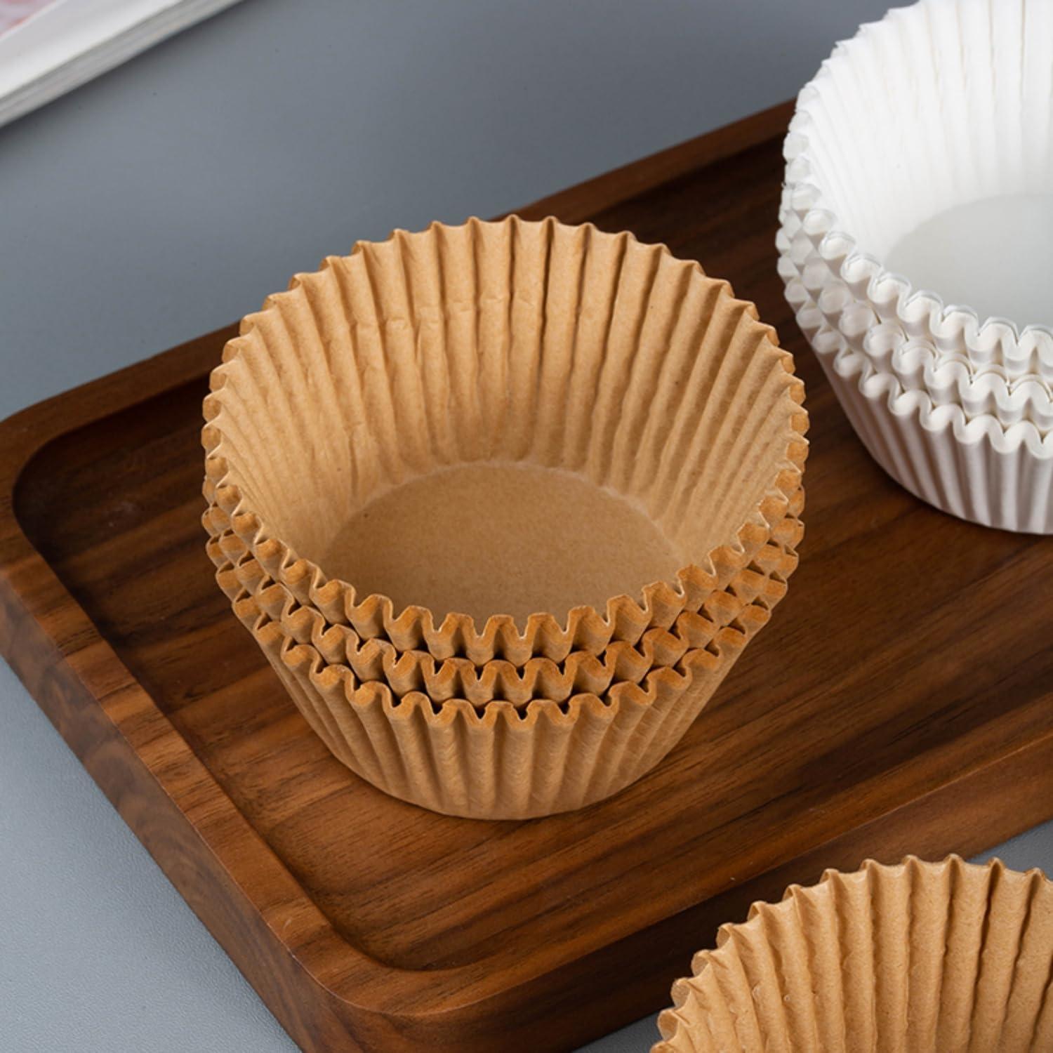 Forros para Mini Cupcakes Prefer Green - 500 Unidades Naturales