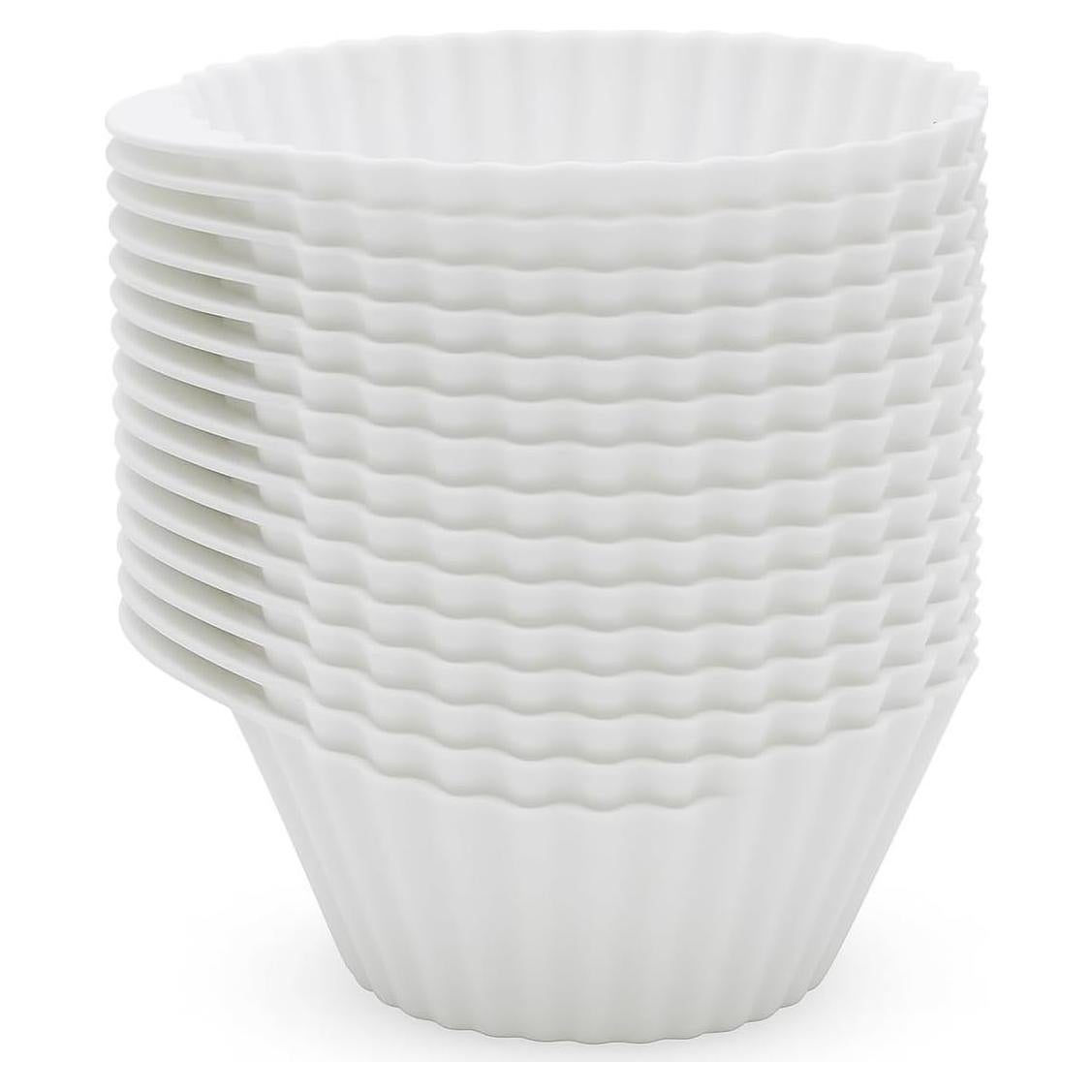 Tazones de Silicona Reutilizables Limpio y Puro - 12 Piezas