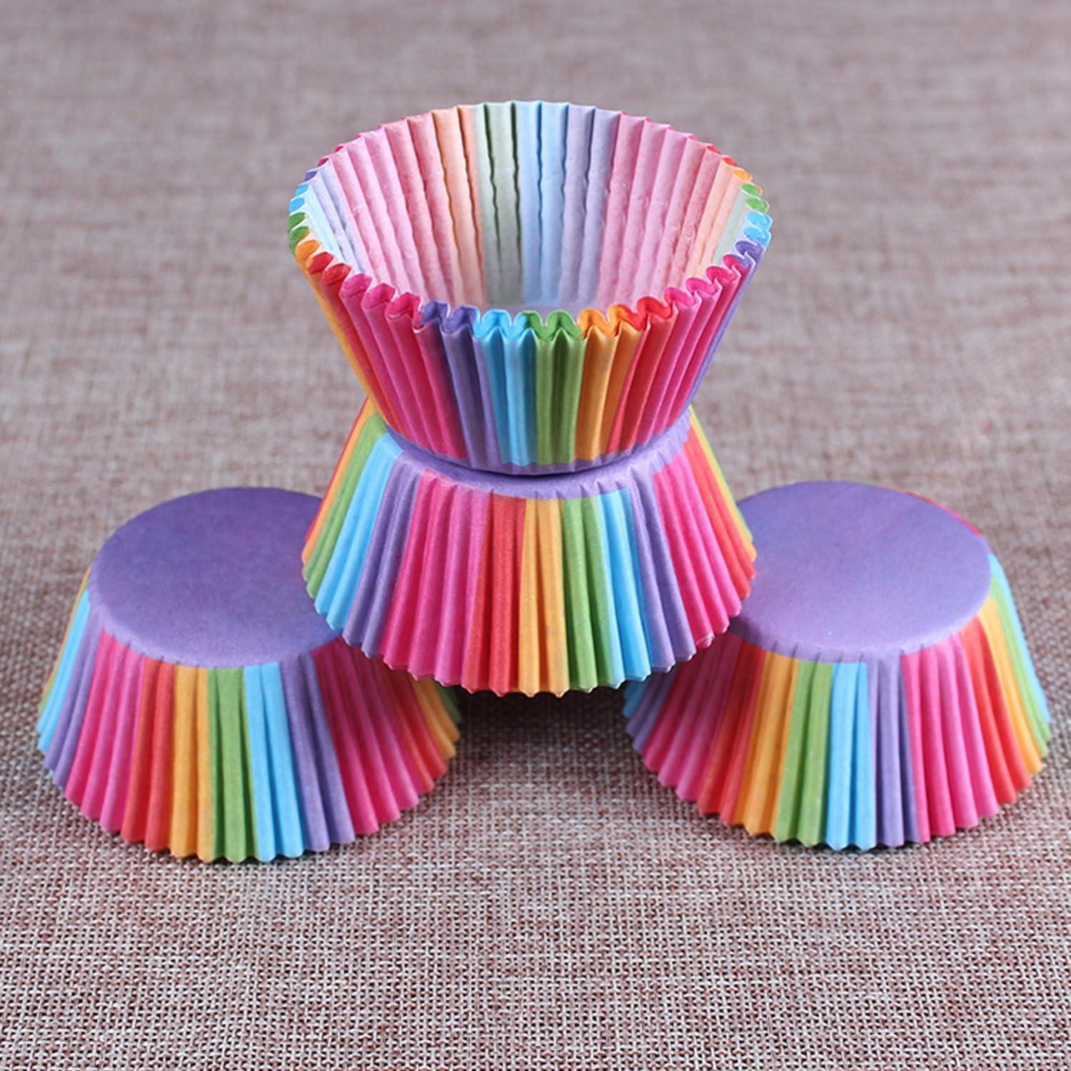 Tazas de papel desechables Staruby para cupcakes 400 unidades