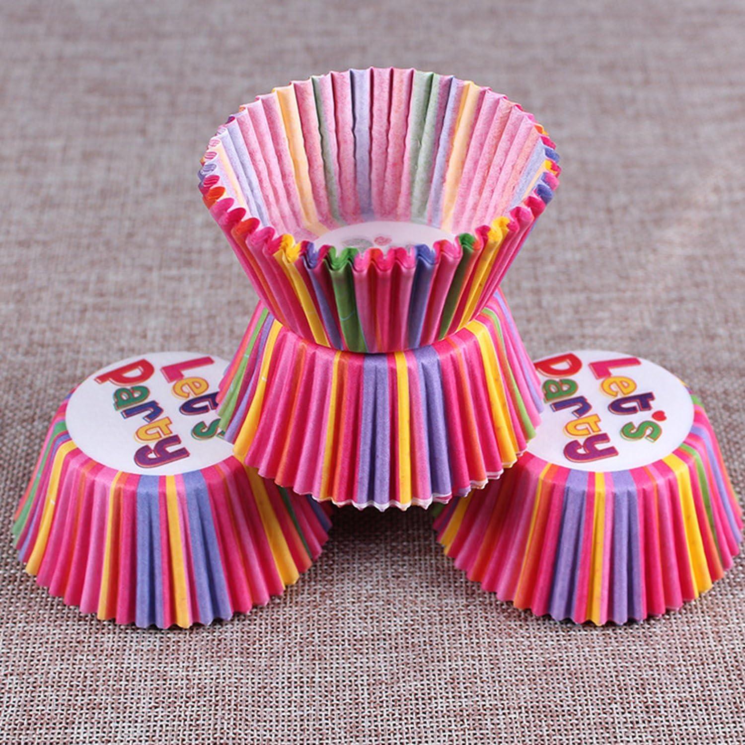 Tazas de papel desechables Staruby para cupcakes 400 unidades