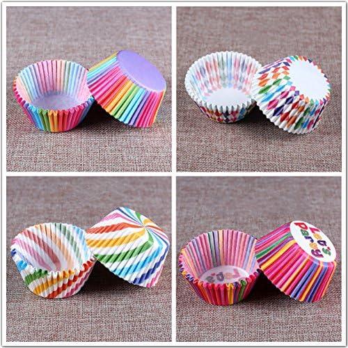 Tazas de papel desechables Staruby para cupcakes 400 unidades