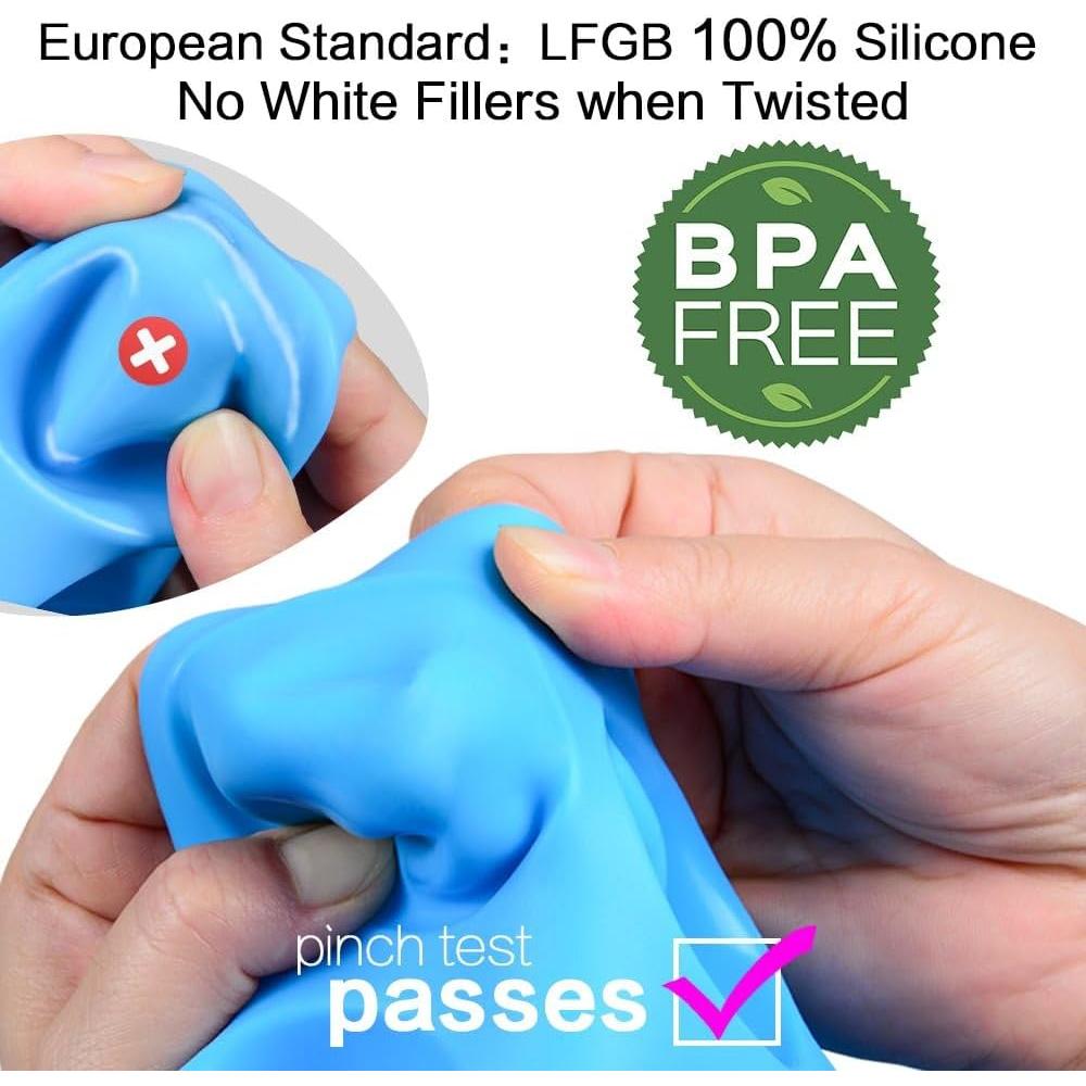 Molde de Silicona para Muffin CAKETIME - 3 Piezas 12 y 24 Tazas