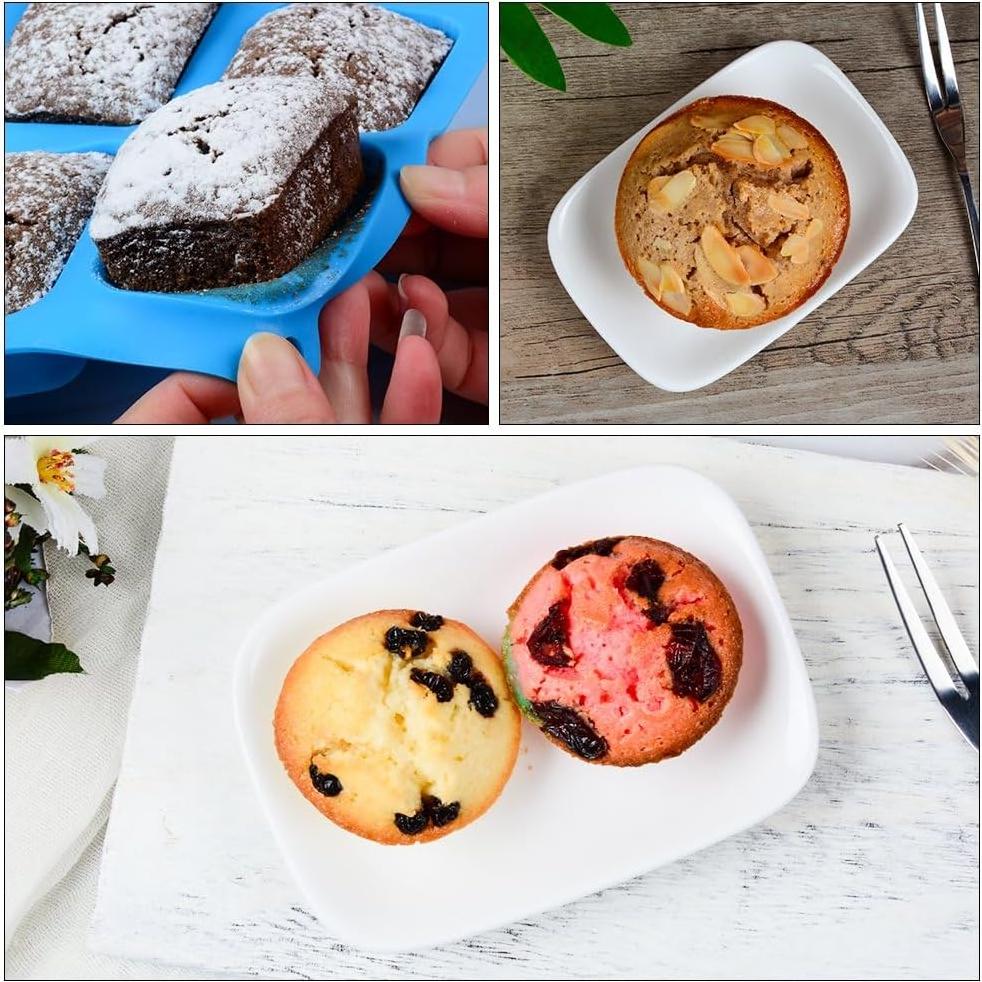 Molde de Silicona para Muffin CAKETIME - 3 Piezas 12 y 24 Tazas