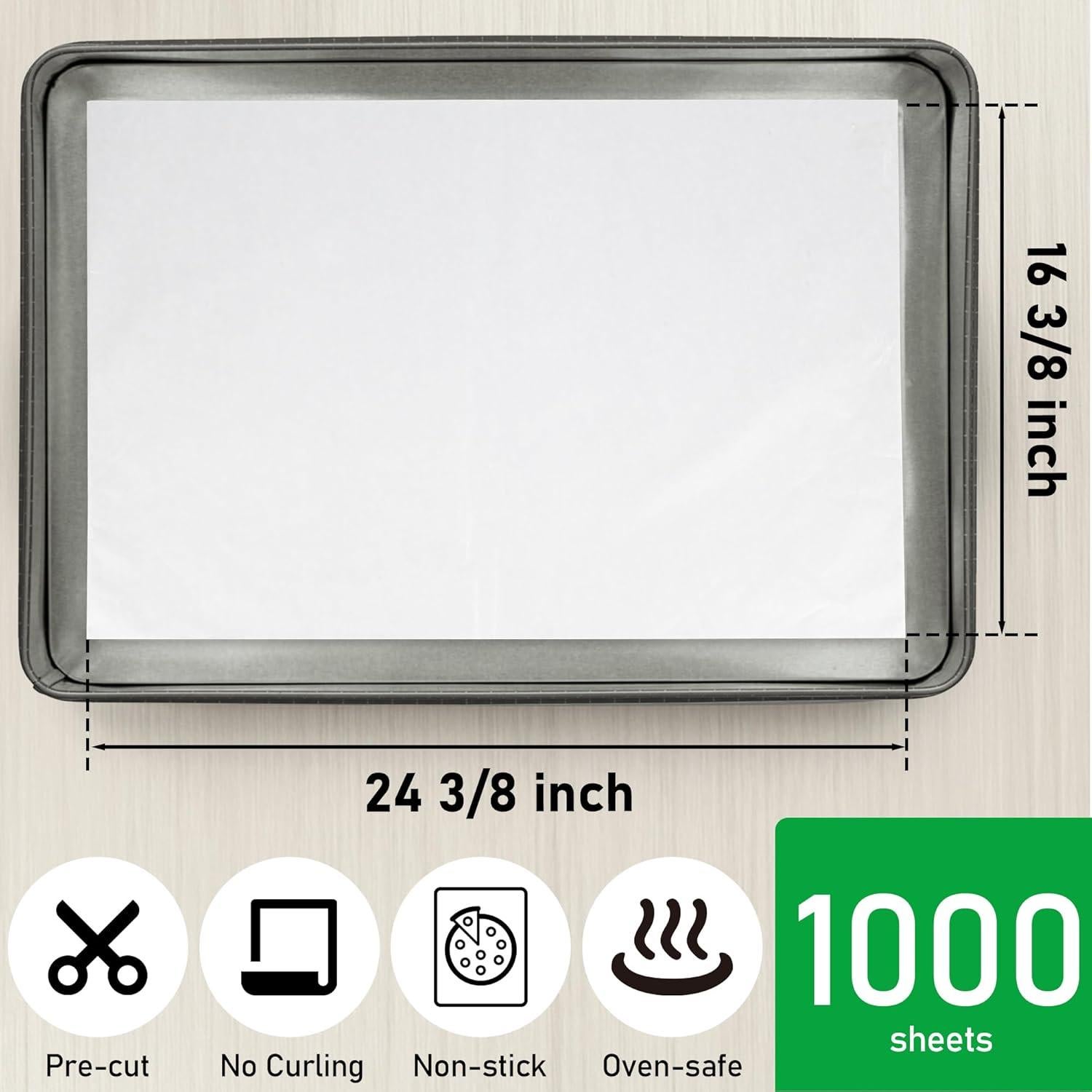 Hojas de Papel Pergamino Precortadas EcoDispose 41.6x61.9cm 1000PCS