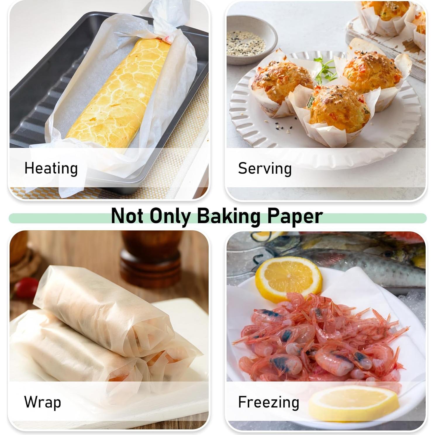 Hojas de Papel Pergamino Precortadas EcoDispose 41.6x61.9cm 1000PCS