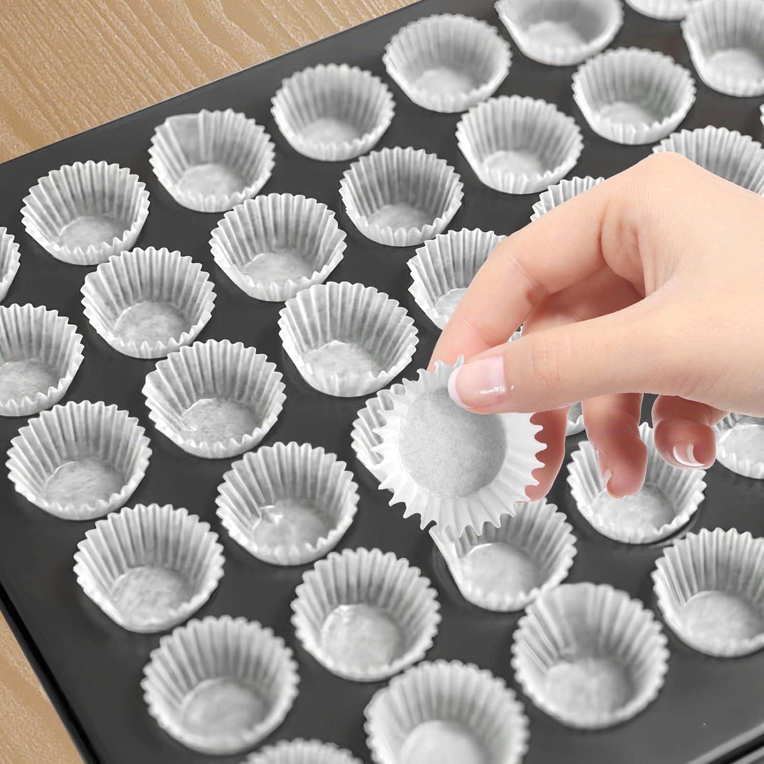 1000 Forros para Cupcake Mini Glavatrix 2.5cm Desechables