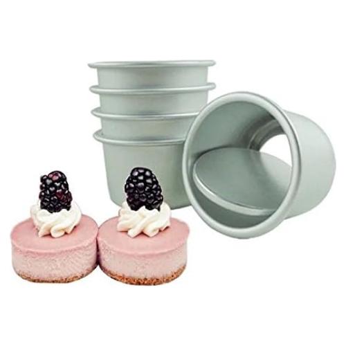 Set de 10 Moldes Redondos Mini de Aluminio Astra Gourmet