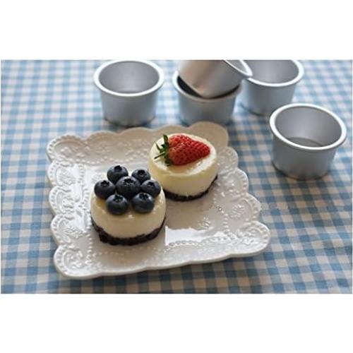 Set de 10 Moldes Redondos Mini de Aluminio Astra Gourmet