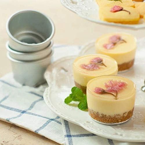 Set de 10 Moldes Redondos Mini de Aluminio Astra Gourmet