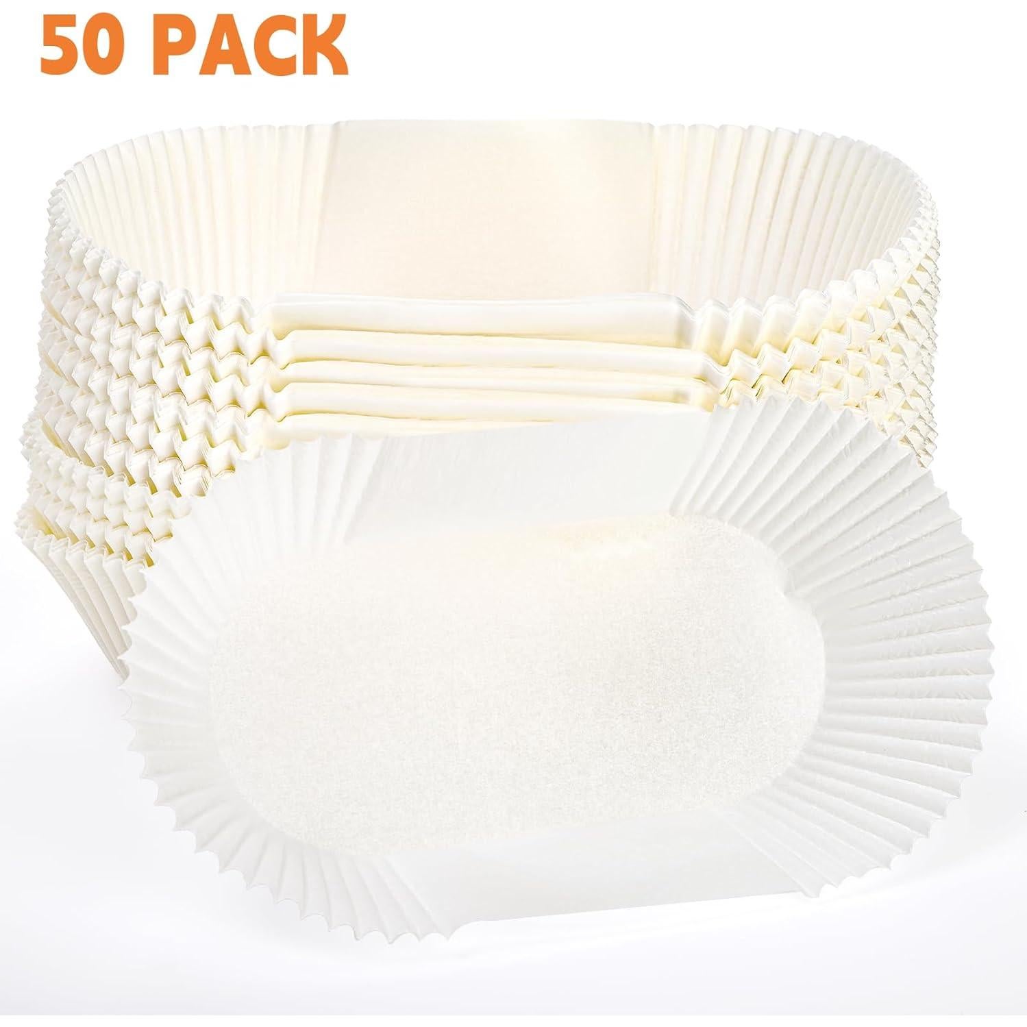 Forros Desechables para Hornear Pan LEGUMMY 50 Piezas 22.86x11.43 cm