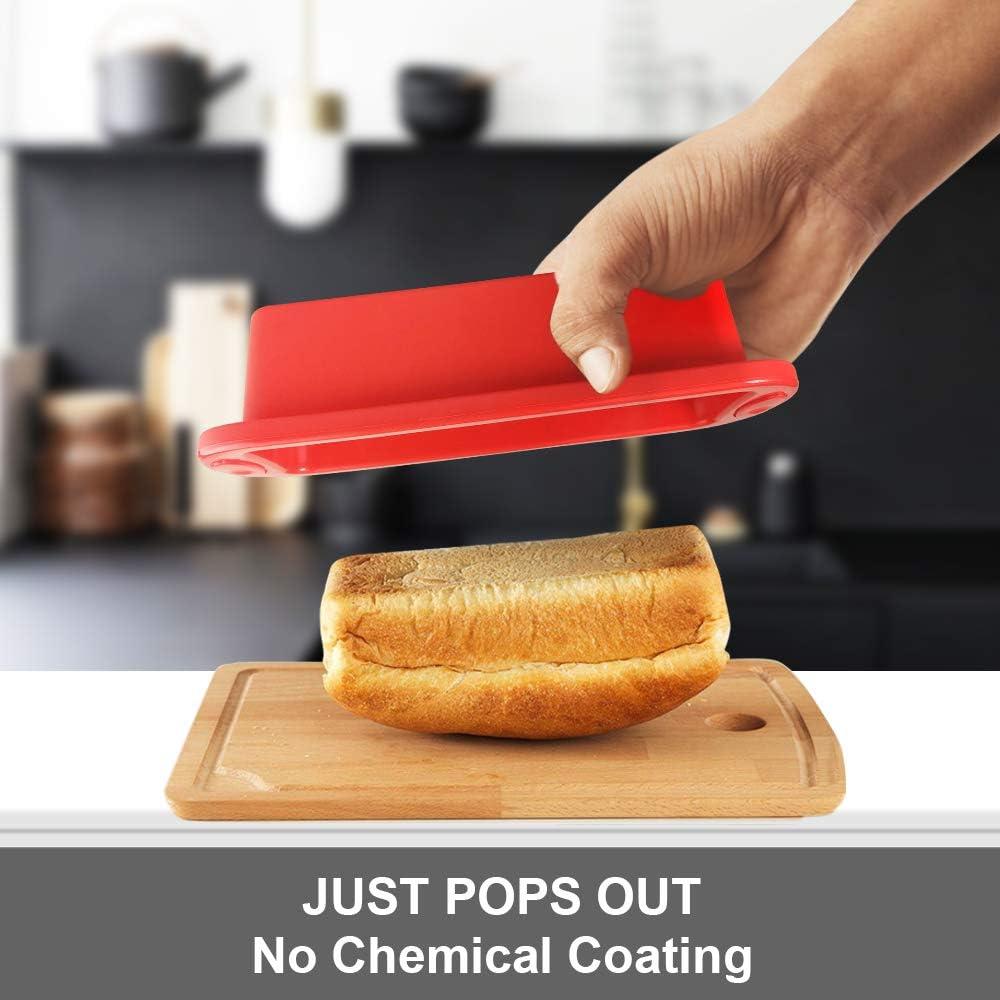 Molde para Pan Mini SILIVO de Silicona Antiadherente 14.5x6.4 cm