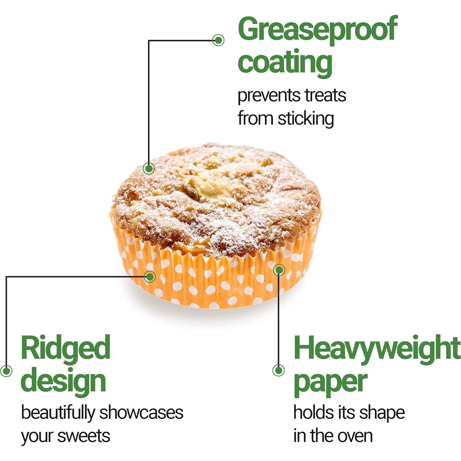 Moldes para Hornear Desechables Restaurantware 4 Onzas Naranjas
