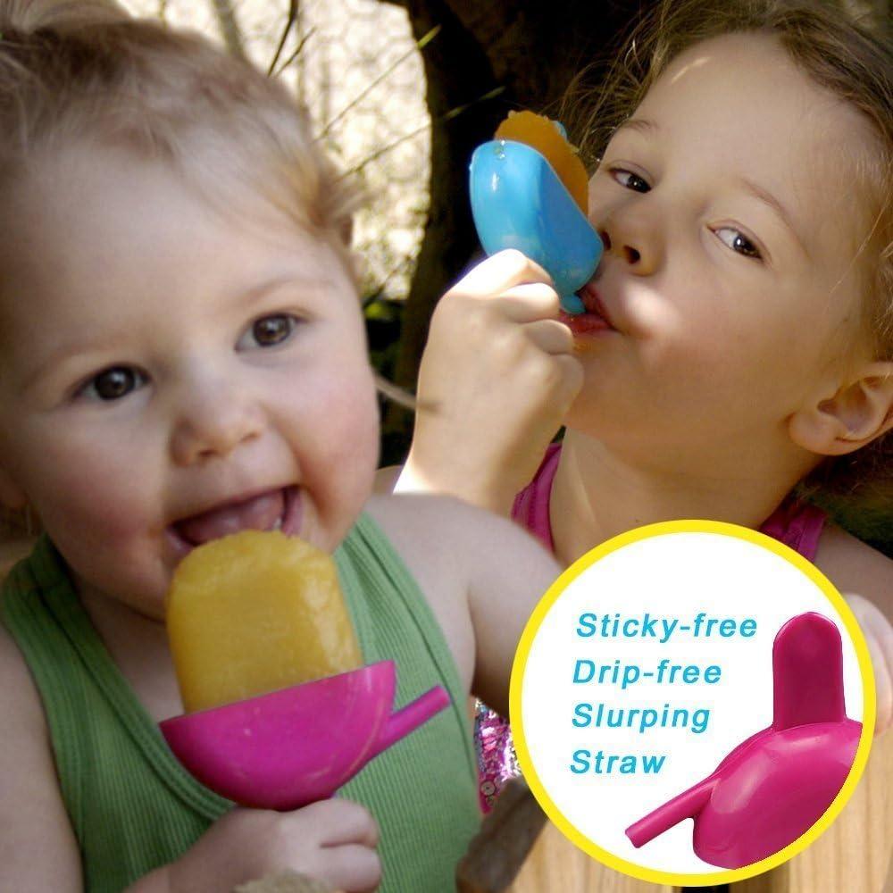 Juego de 8 Moldes para Paletas de Hielo AMBSS SYS - Libre de BPA