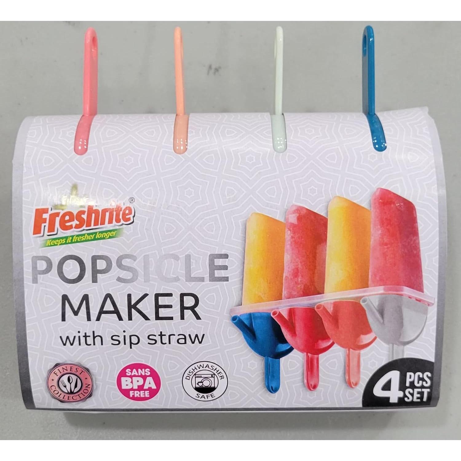 Juego de 8 Moldes para Paletas de Hielo AMBSS SYS - Libre de BPA