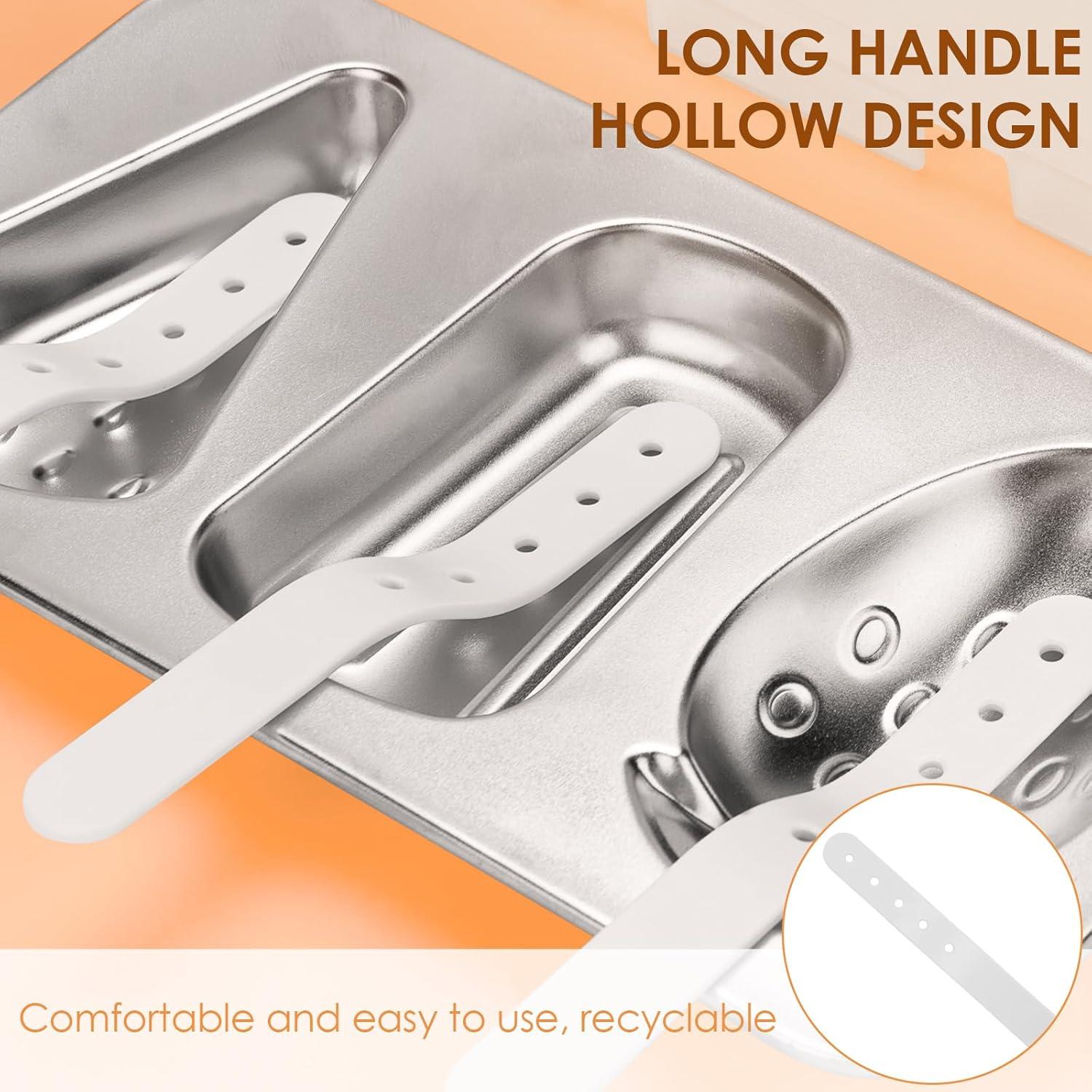 Molde de Paletas de Acero Inoxidable Adorila 150 ml Reutilizable