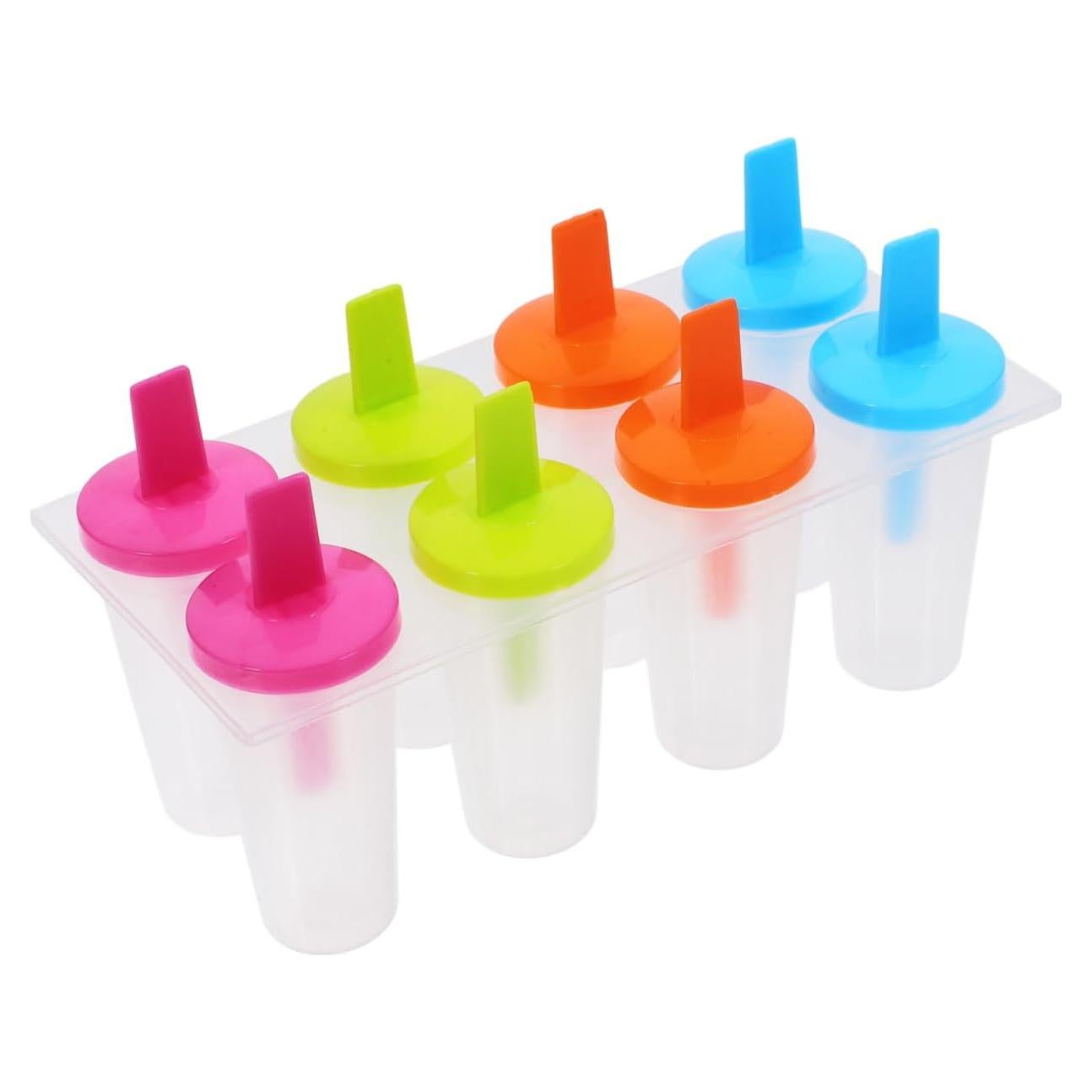 Moldes de Paletas DOITOOL Reutilizables 8 Piezas 19.5x11cm