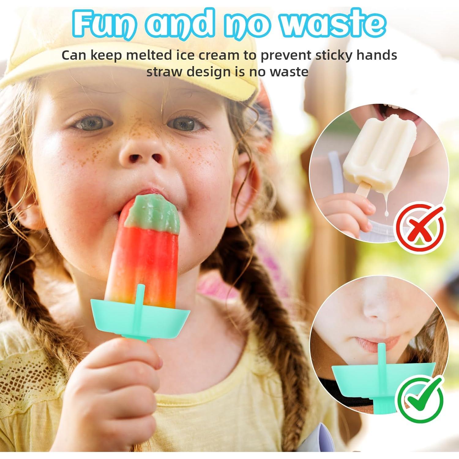 Juego de 12 Soportes y Fundas para Paletas Yylaiire, Silicona