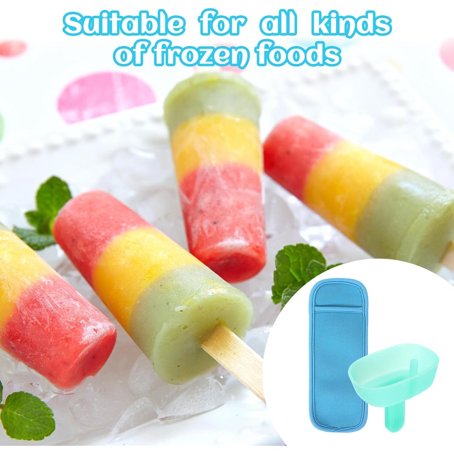 Juego de 12 Soportes y Fundas para Paletas Yylaiire, Silicona