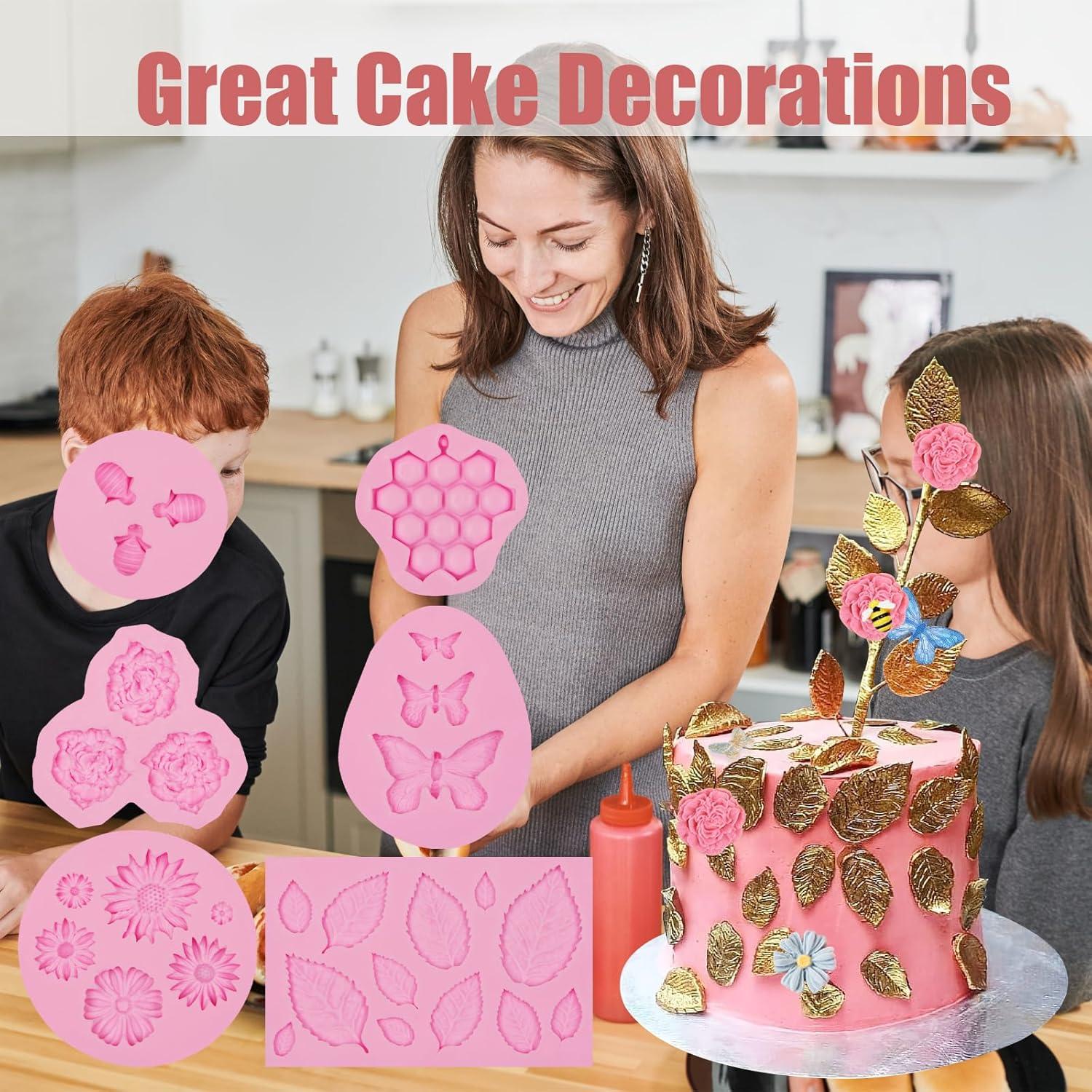 Molde de Silicona para Pasteles y Chocolates 6 Pcs ywzbomoldrm