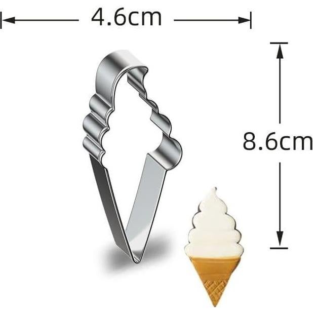Cortador de Sandía y Galletas Rosojodg de Acero Inoxidable