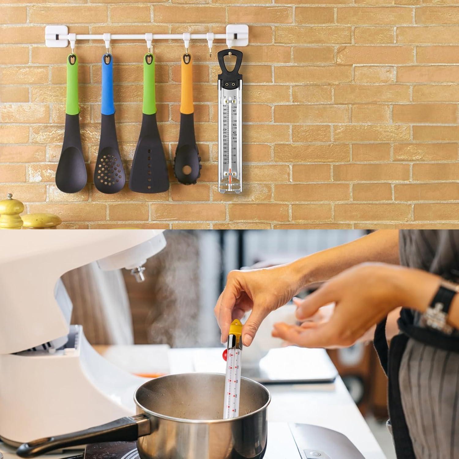 Termómetro de Caramelo Sanfilix 2 Pcs Acero Inoxidable 50-200°C