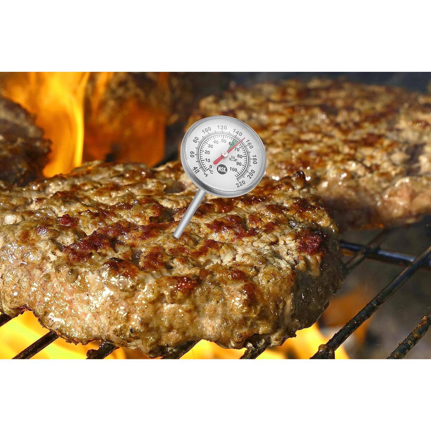 Termómetro de Comida Dial SH JS SJ0101 5" Acero Inoxidable