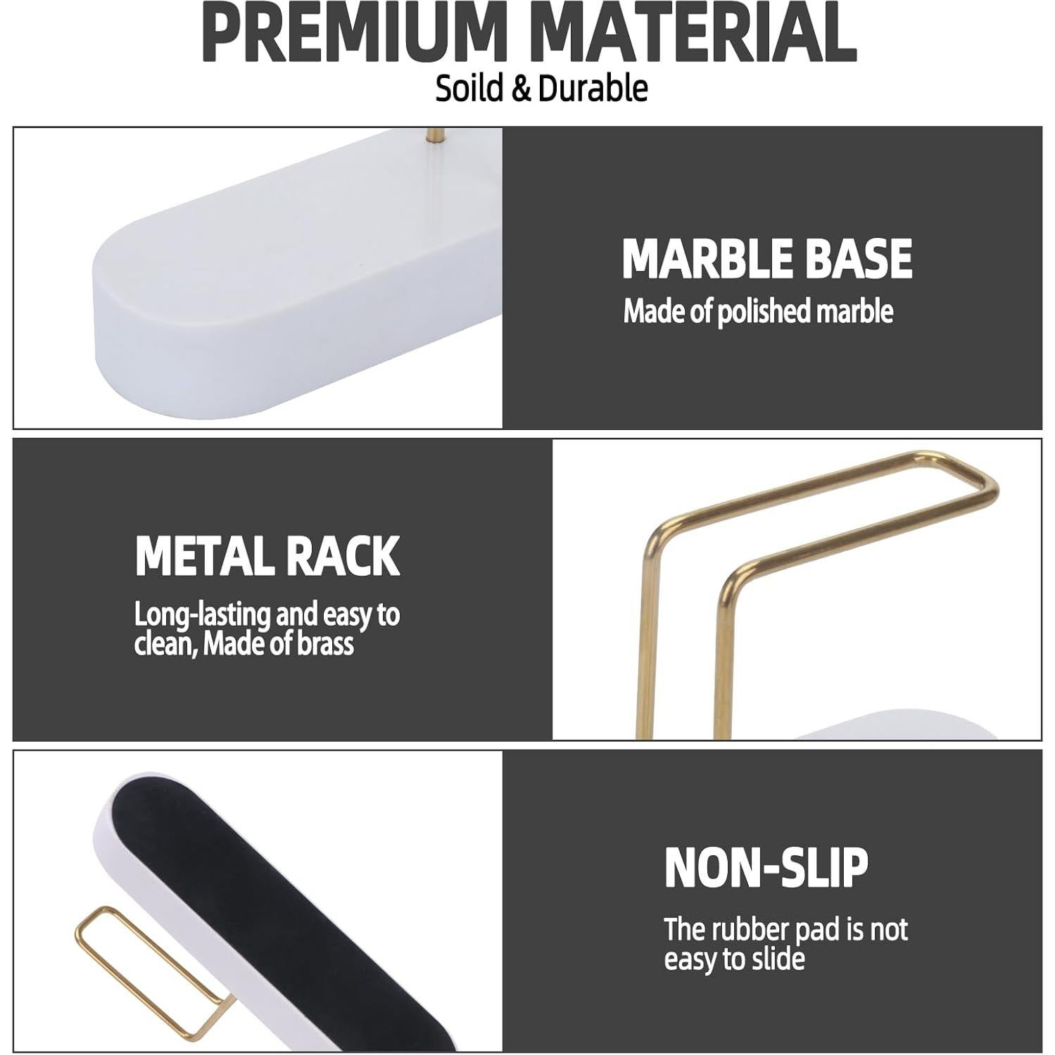 Soporte para Filtros de Café MARBODARY de Mármol Blanco