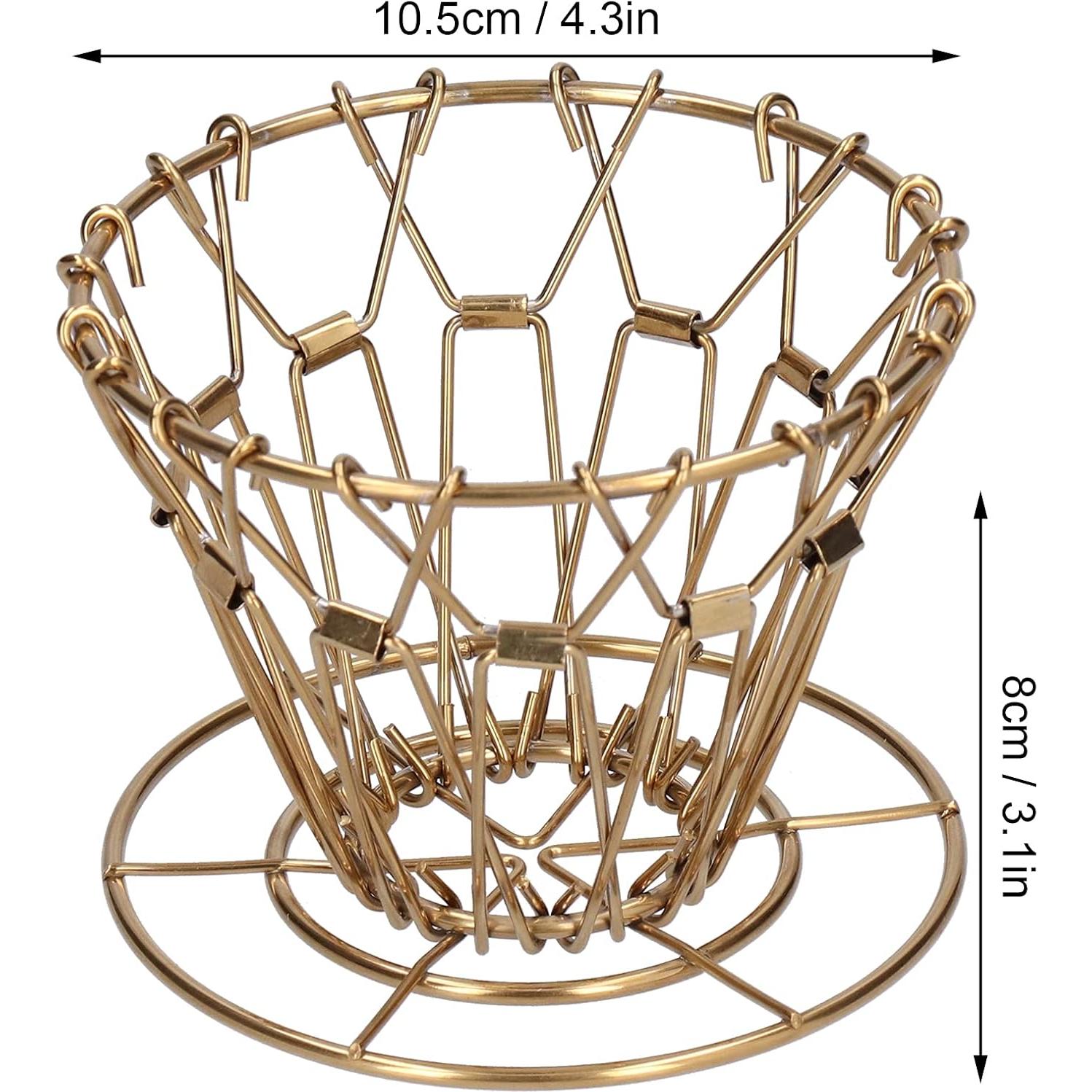 Soporte de Filtro de Café Plegable Tomotato Acero Inoxidable 10.5x8cm